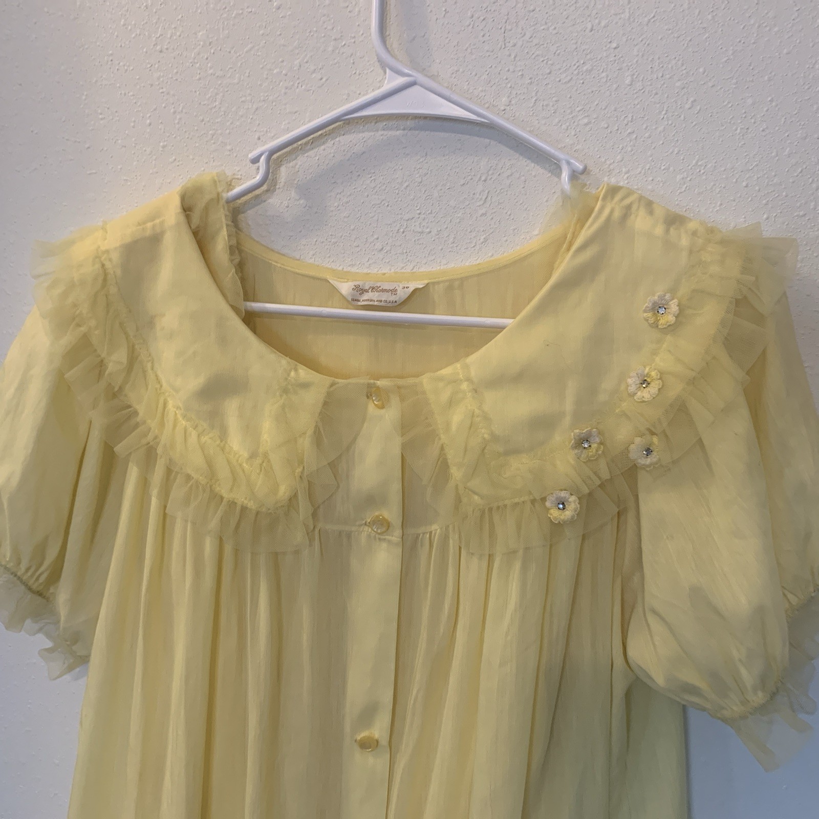 Royal Charmode Sears Roebuck Nightgown (Nightie) & Robe Set 36&Prime; (bust) – #G