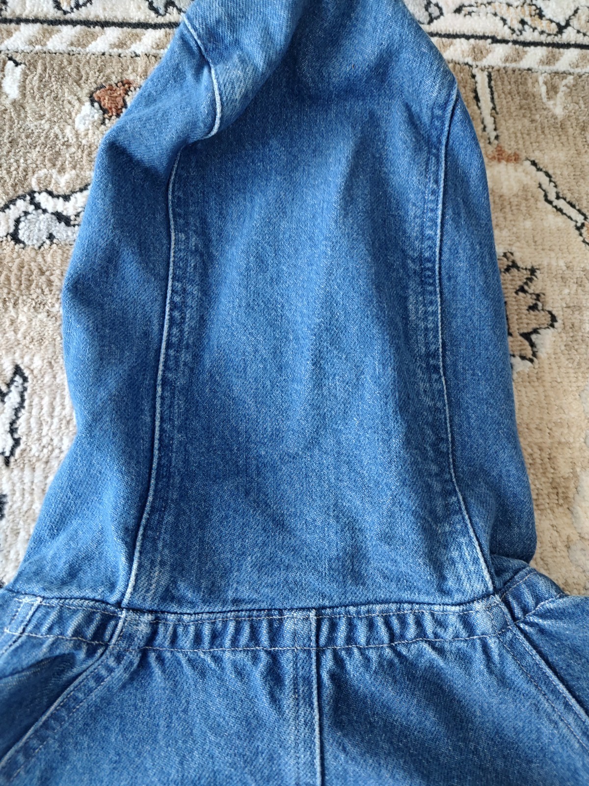 Vintage Womens Chore Barn Jacket Denim 90s Y2K Size Medium Jones Wear Hooded