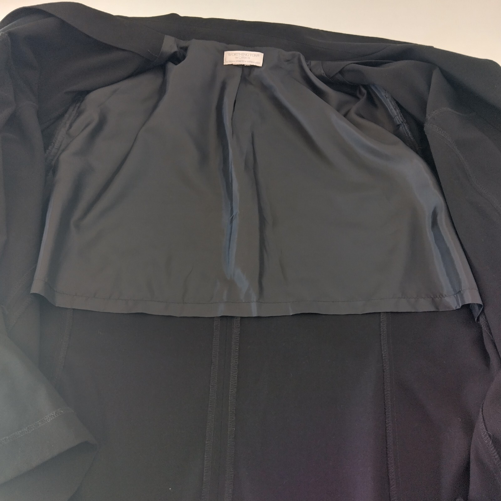 Vintage Worthington Work Stretch Separates Women&rsquo;s Jacket Black NO SIZE TAG