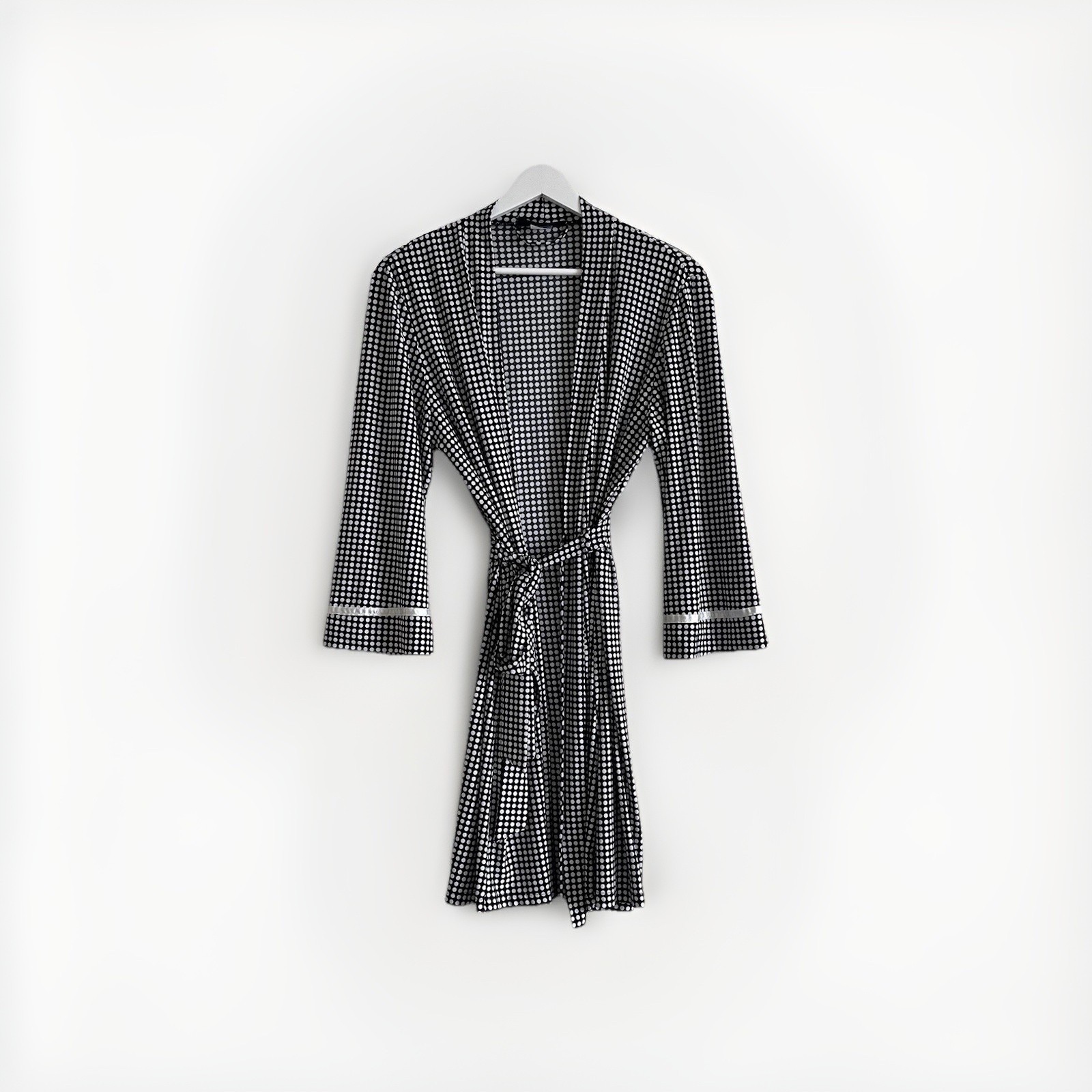 Vintage robe black&white Donatella studio S/M