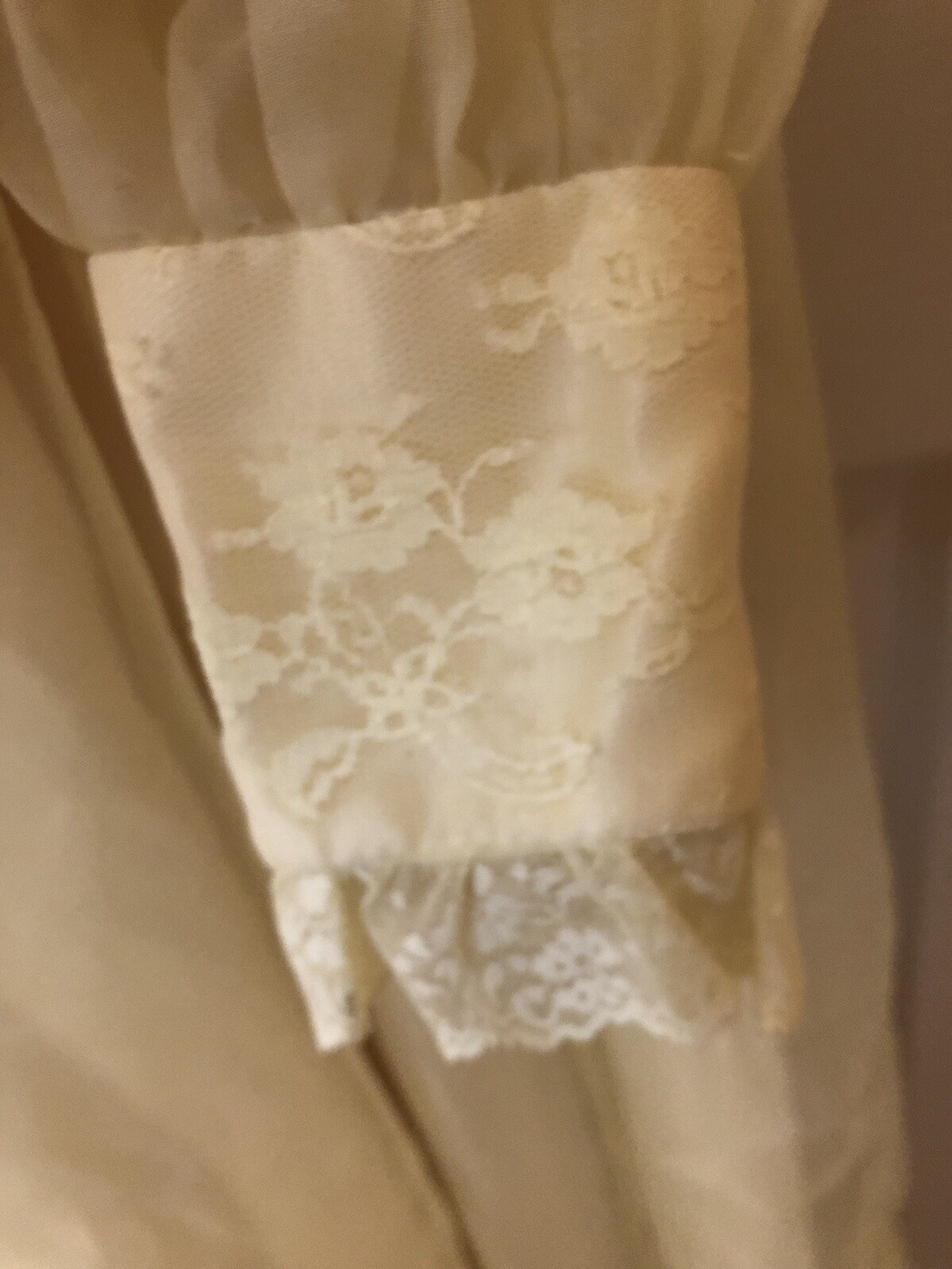 Vintage yellow handmade bridesmaid prom dress chiffon satin SEE description