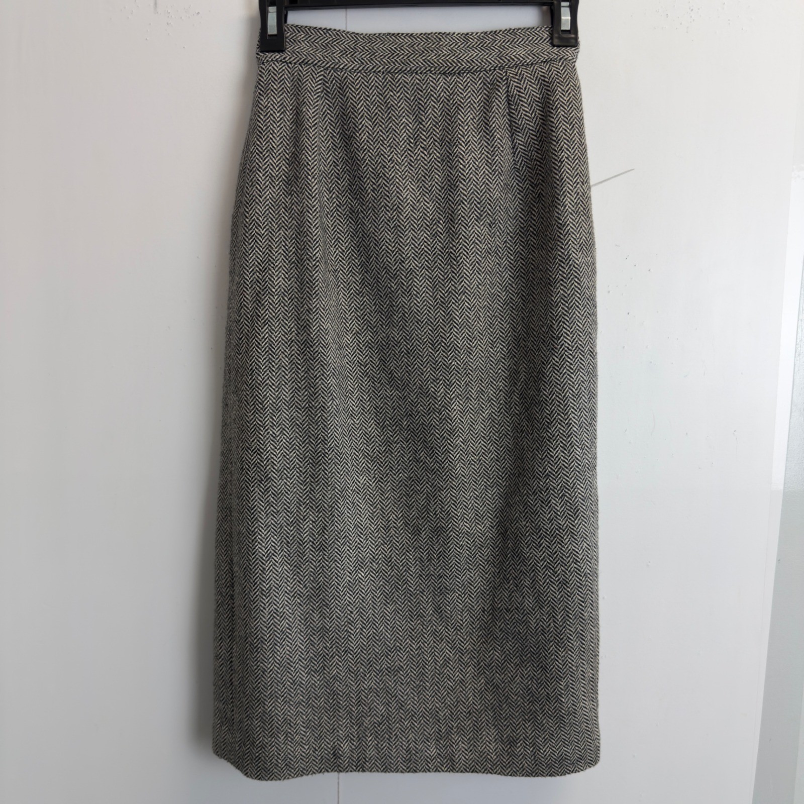 Walker & Lane Vintage Herringbone Skirt Suit Set Wool Blend Women&rsquo;s size XS/S