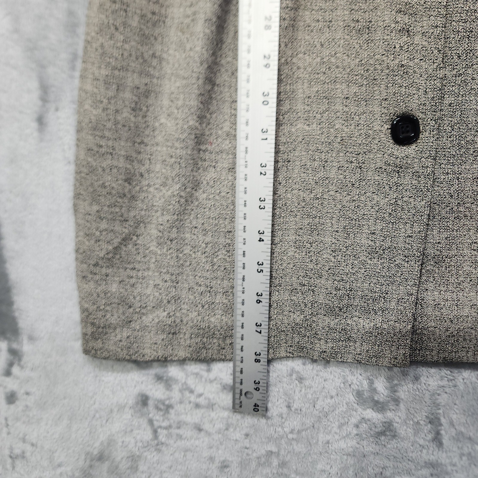 Vintage SL FASHIONS Womens 12 Beige Black Short Sleeve Button Up Sheath Office