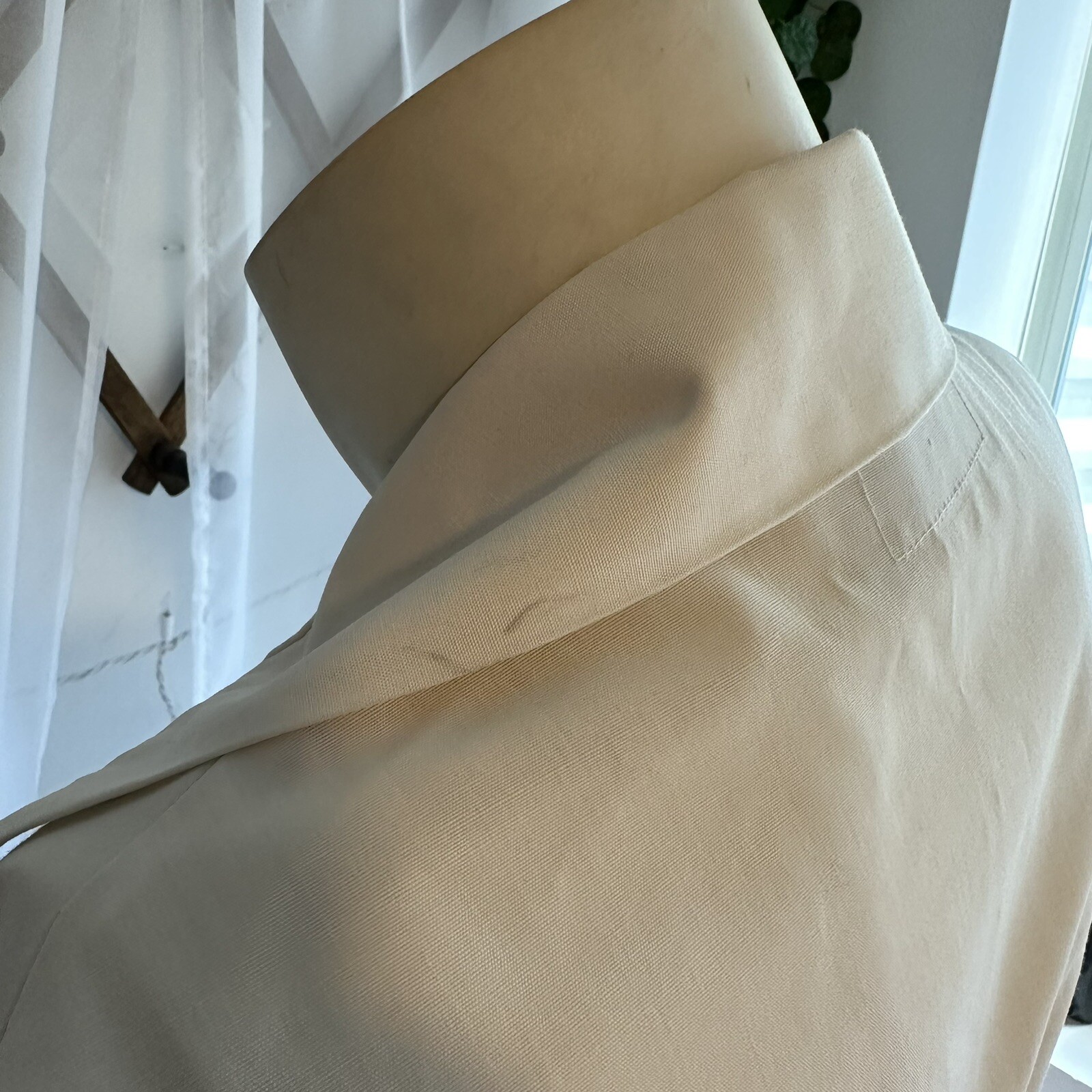 Vintage 50s 60s Women’s M White Nurse Operating Room Staff Jacket Costume Dress