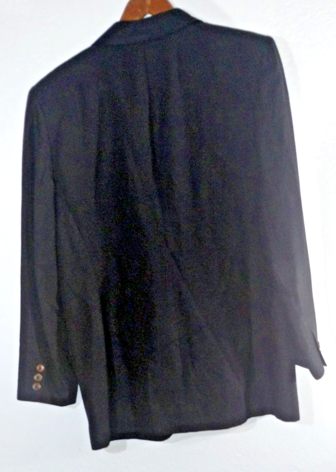 Vintage Womans black jacket the limited size medium 55% Linen 45% rayon