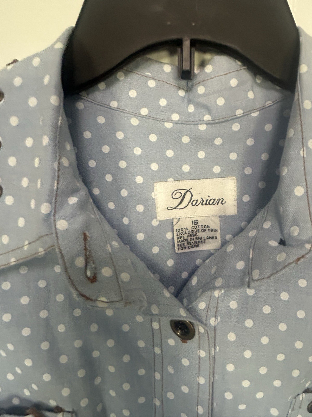 Vintage Women’s Darian Dress Western Inspired