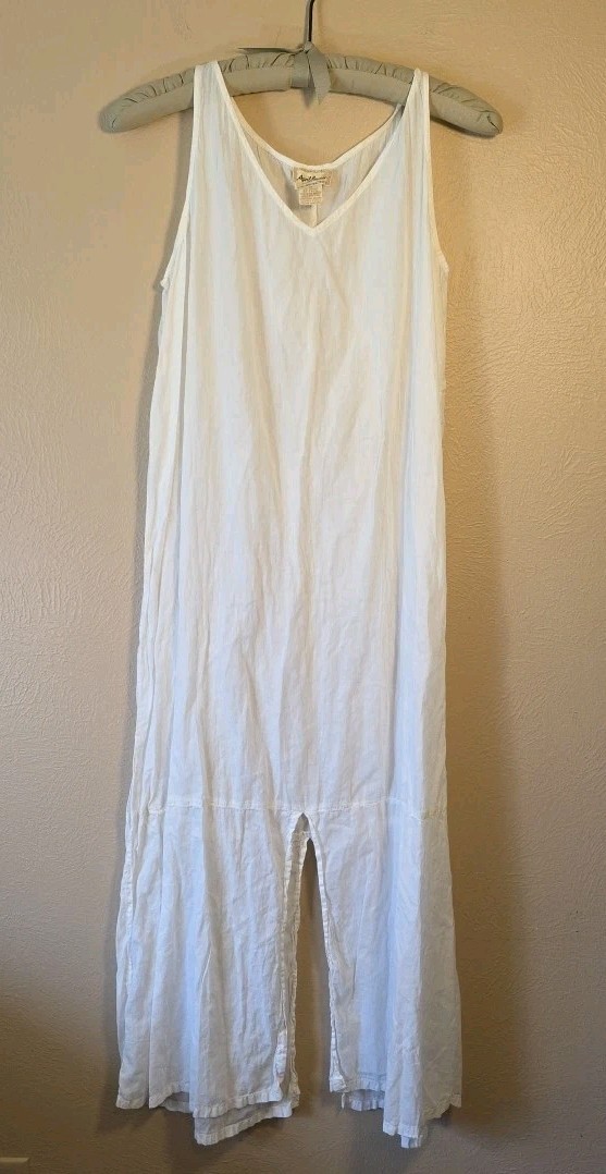 VTG 90s April Cornell for Cornell Trading Cotton Slip Dress Nightgown Women&rsquo;s M