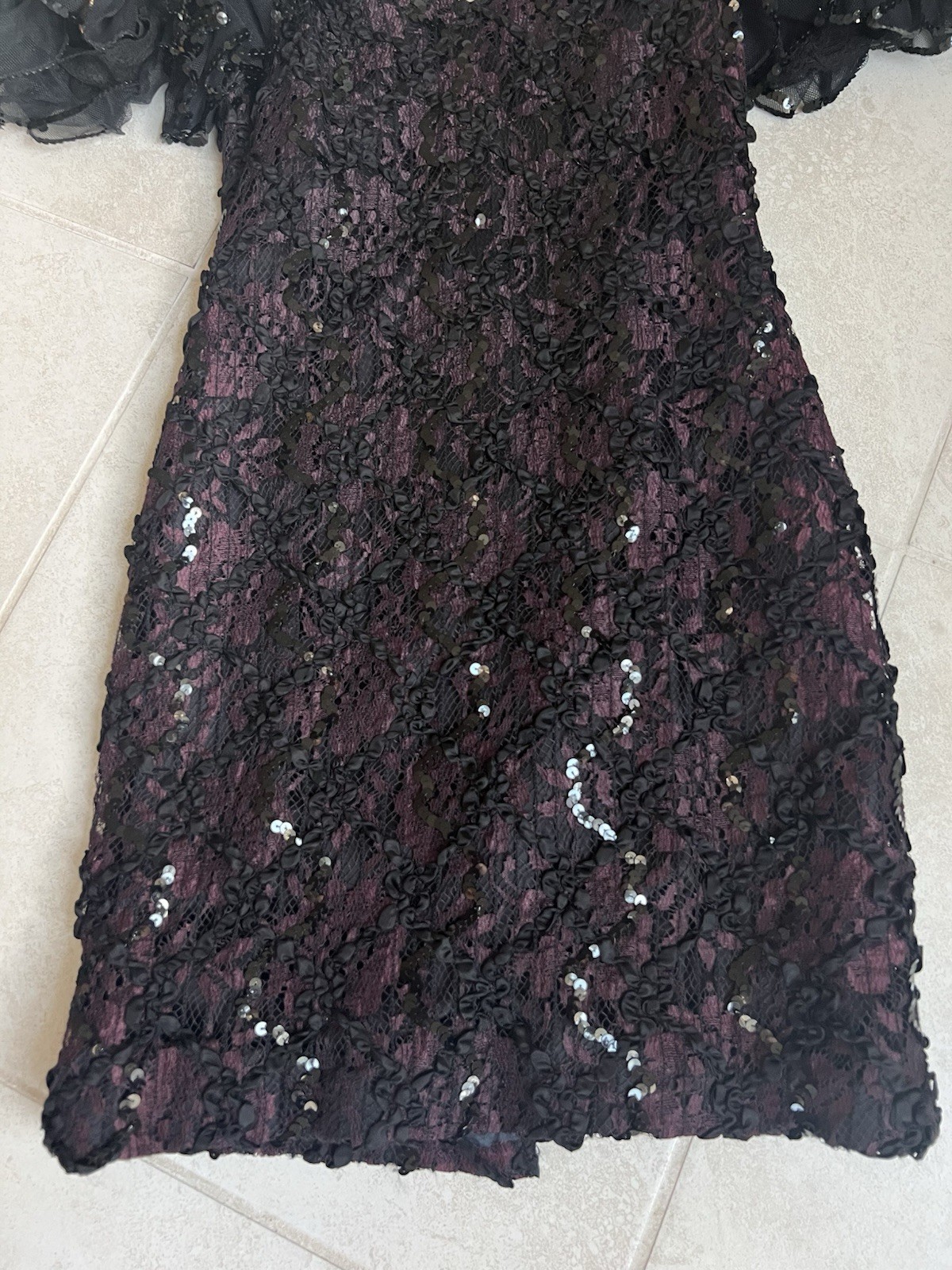 ✨ Vintage 1980s Susan Roselli for Vijack Cocktail Party Dress ✨size 5/6