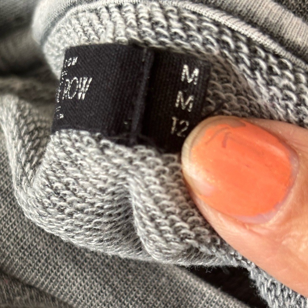 Vintage look Graphic Cropped Sweatshirt size M