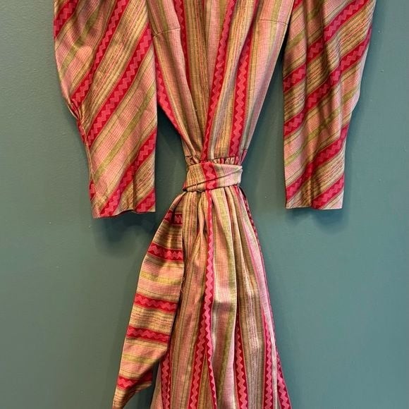 VTG 70s Belle France by Jane Schaffhausen cottagecore prairie puff sleeve dress