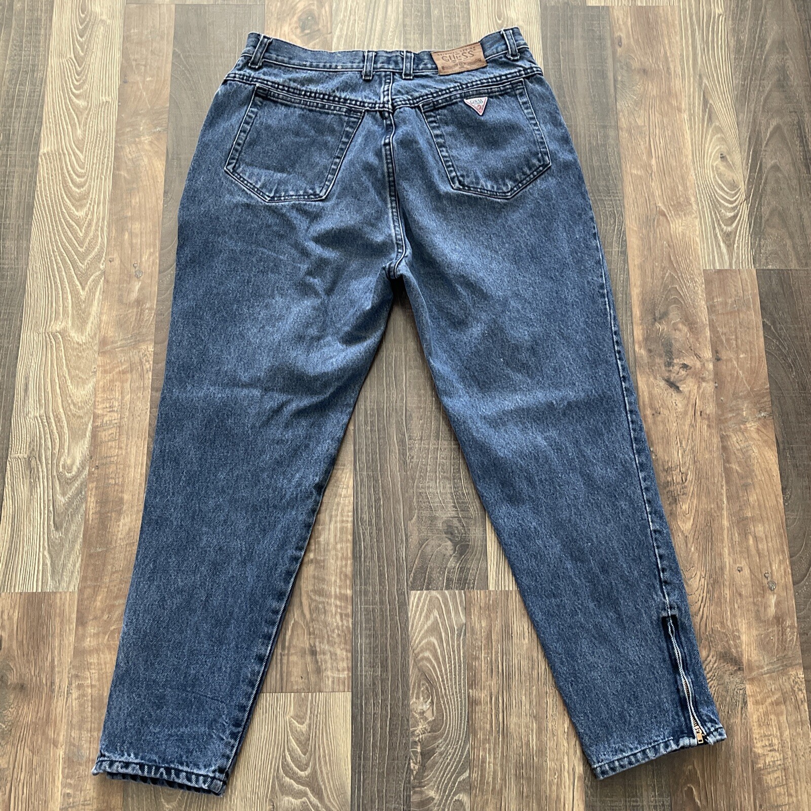 GUESS Georges Marciano Vintage 80&rsquo;s Ankle Zip Rare Made In USA W30 L25.5