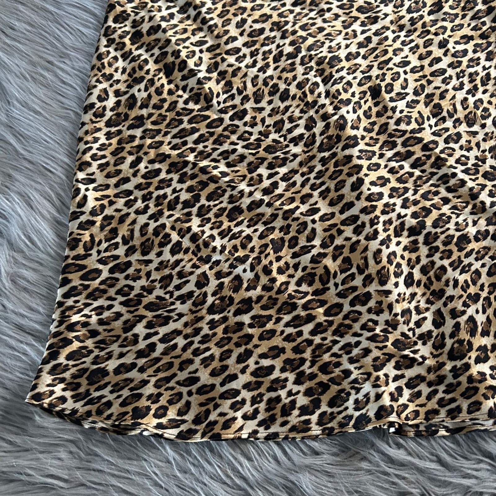 Vintage Gilligan O&rsquo;Malley Pajama Slip Womens Size Medium Leopard Pajamas Pjs