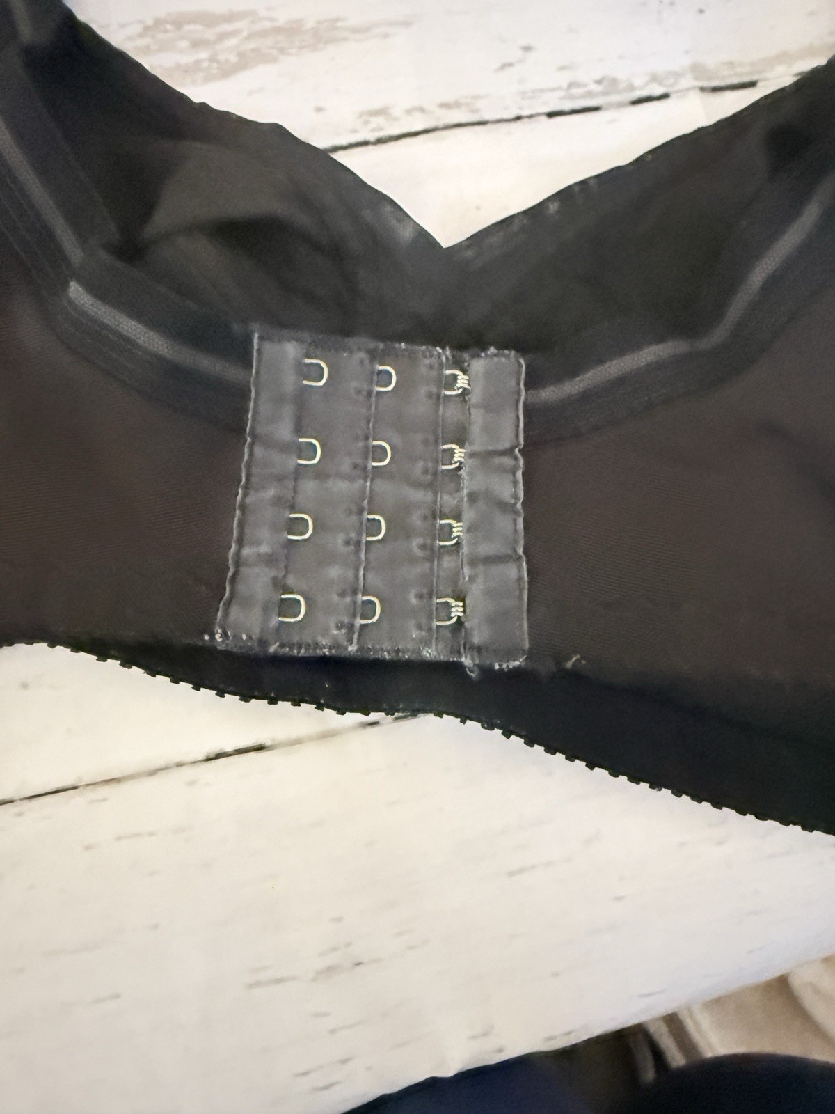 Vintage Sears Bra Black Wireless Unlined Pin-up Sweater Bra Cotton Lace 50&rsquo;s 34D