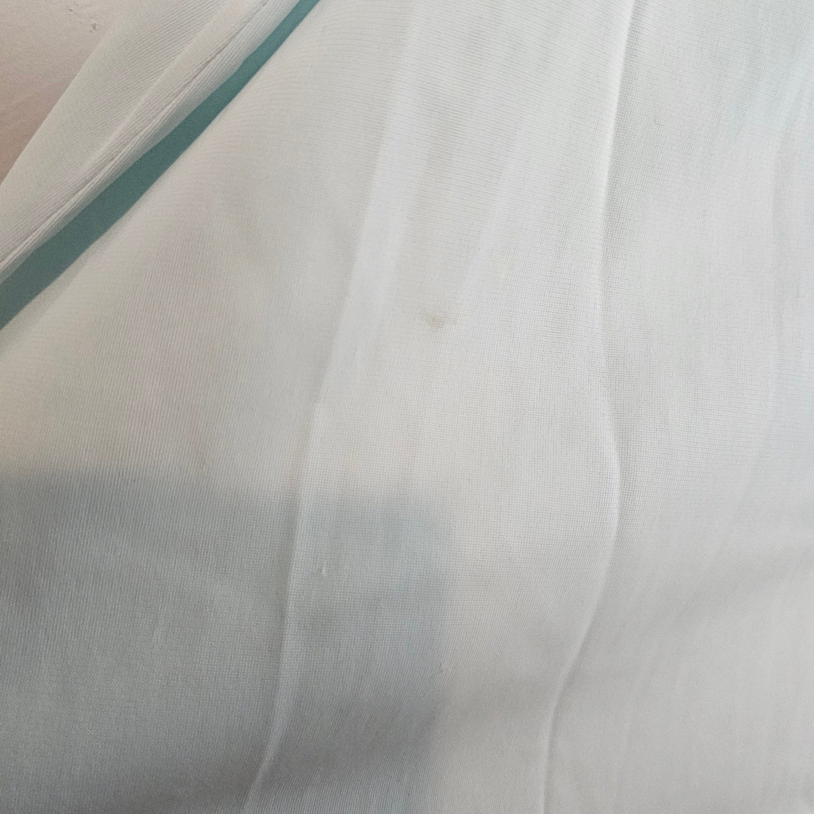 Vintage Lace Robe Womens Size Large 80s Pastel Blue Satin Cottage Romantic Retro