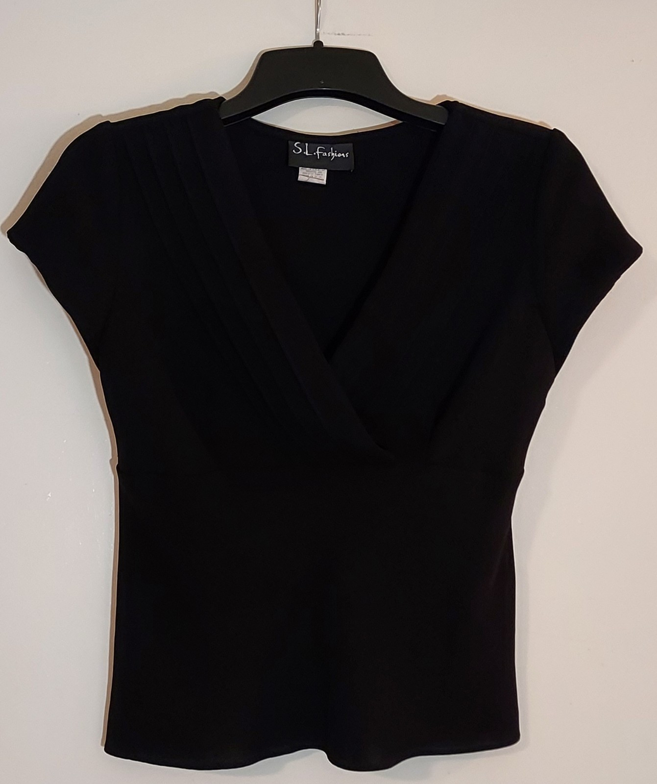S. L. Fashions Vintage Blouse Women&rsquo;s Size 10 Formal Preppy Flowly Officecore