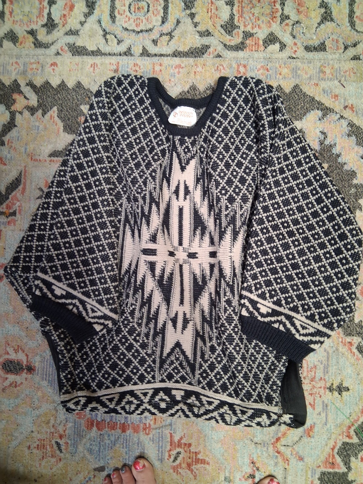 Vintage Beldoch Popper ( Made In U.S.A.) WOMANS SHIRT very Stylish,fits Medium