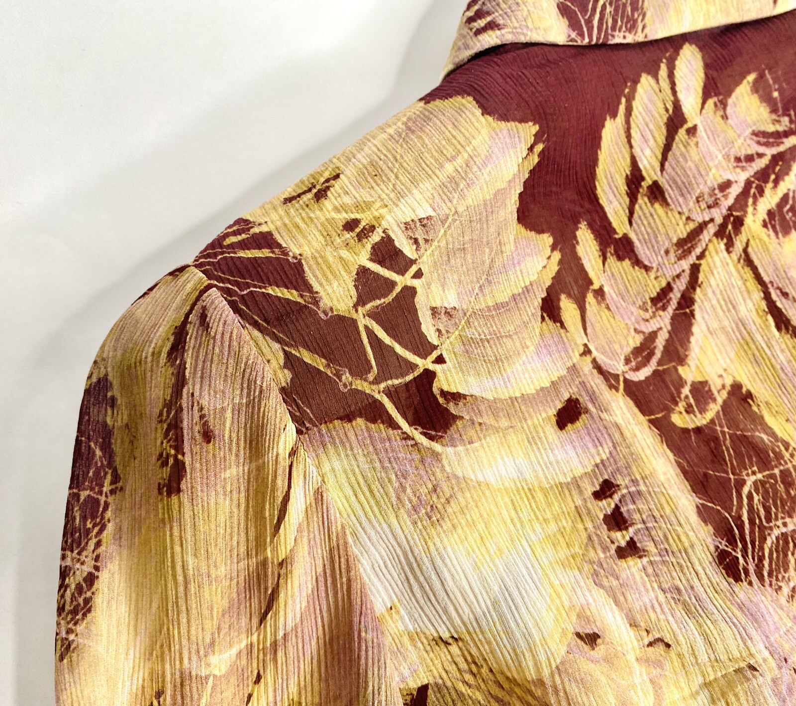 Christian Lacroix Collection 1990s Vintage Silk Blouse Sz 6 M (42)