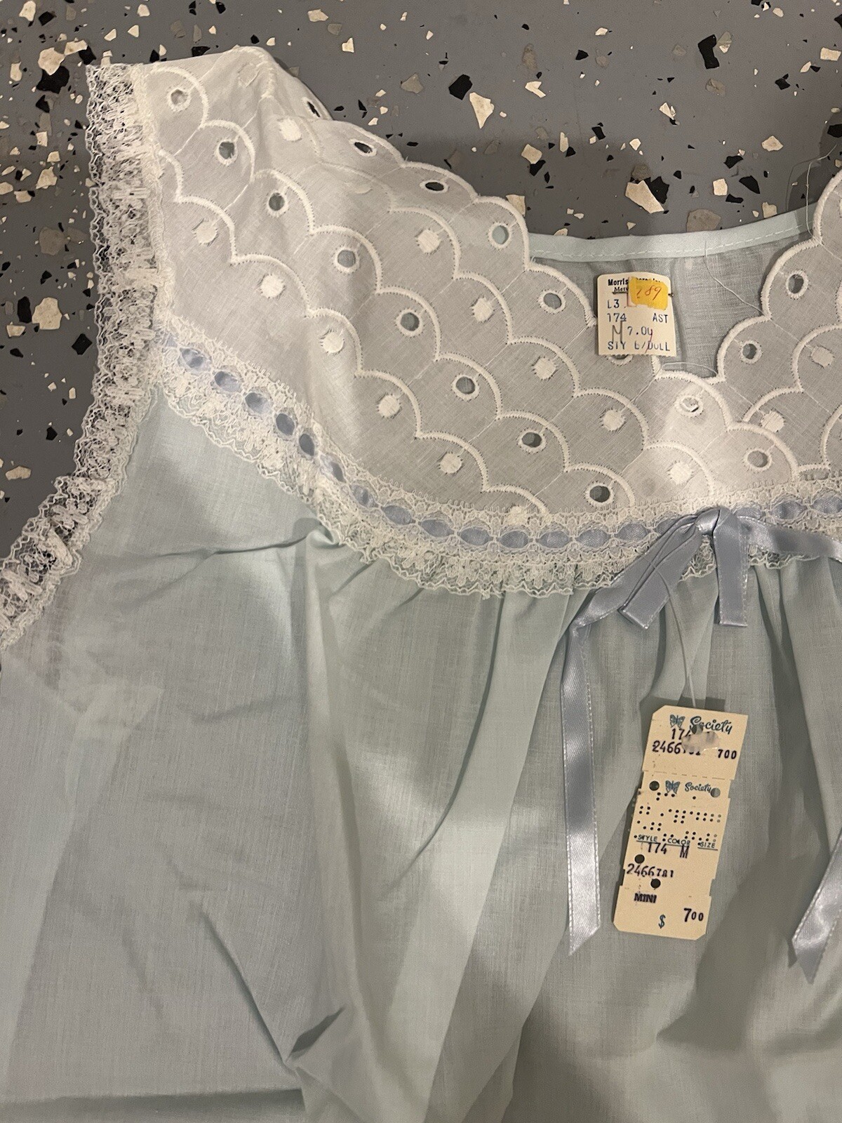 Vintage 1960&rsquo;s Society’s ILGWU Sleepwear Size M Two Piece New With Tags