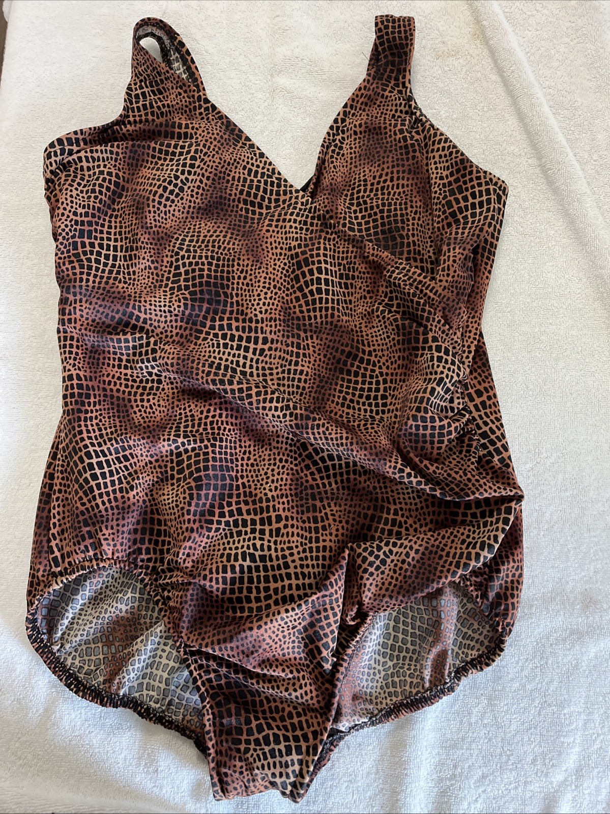 Miraclesuit Animal Print Swimsuit