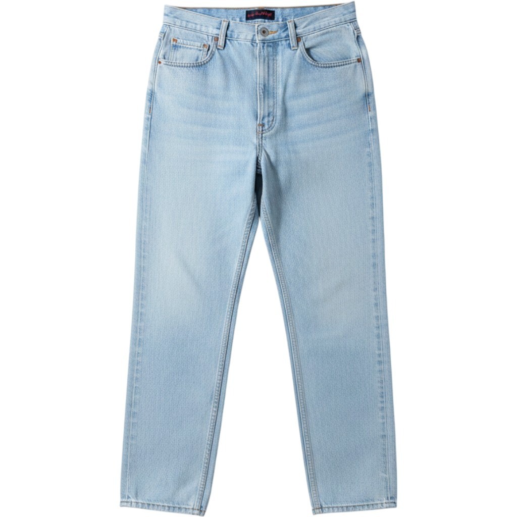 Giorgio Sant Angelo Vintage High Waisted Light Wash Straight Leg Jeans Size 14