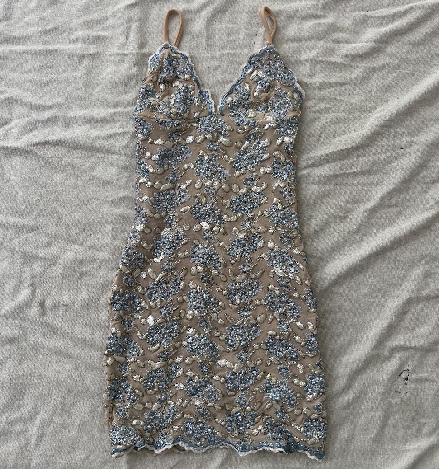 vintage 90s mermaid open back mini dress bad girls bahiye fashion made in usa
