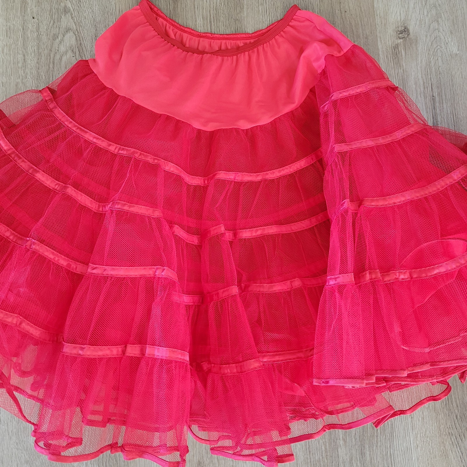 Vintage Malco Modes Square Dance Petticoat Red Small/Medium