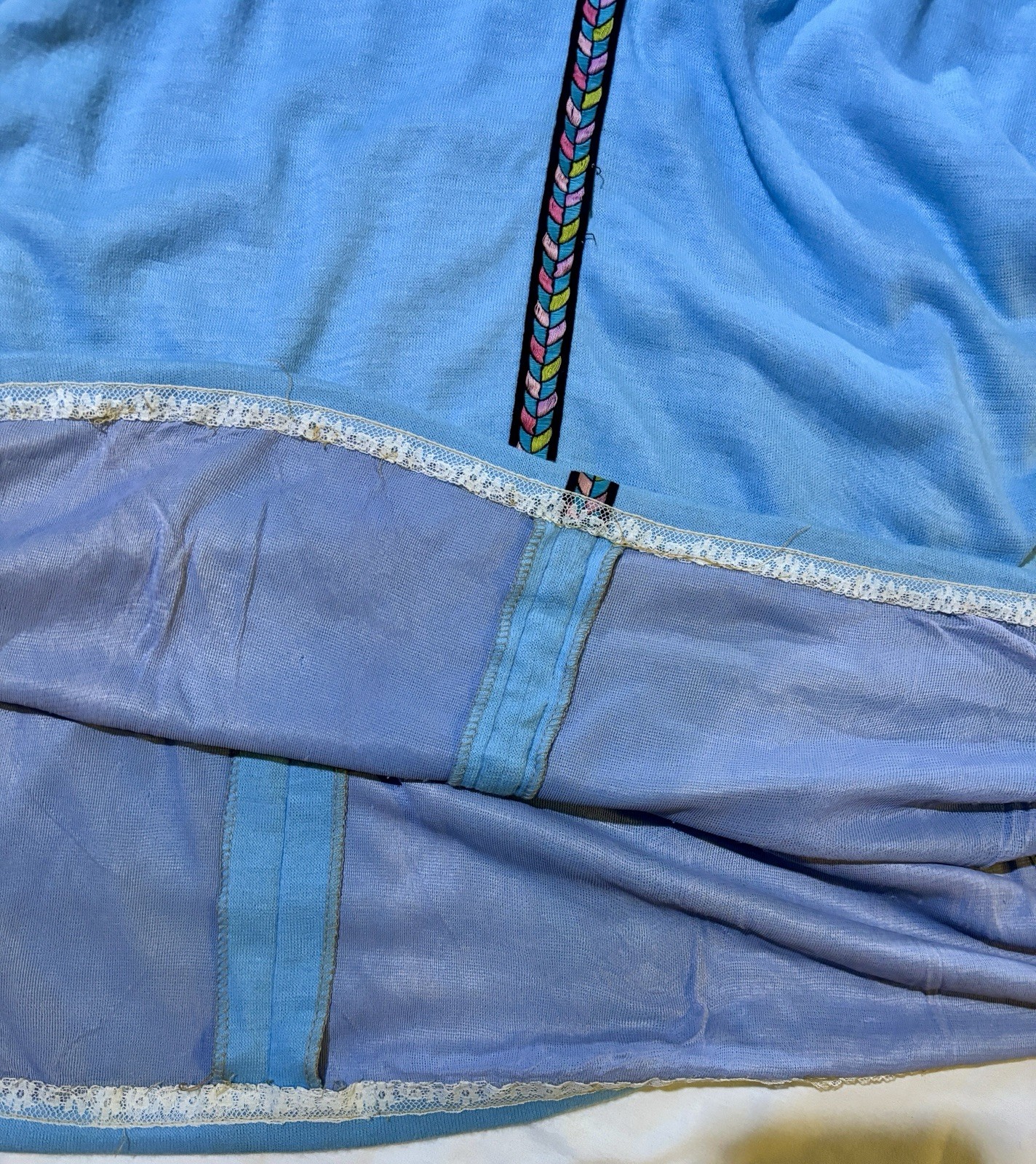 Super Rare 1960s Lilly Pulitzer”The Lilly” Maxi Dress w Chevron Embroidery