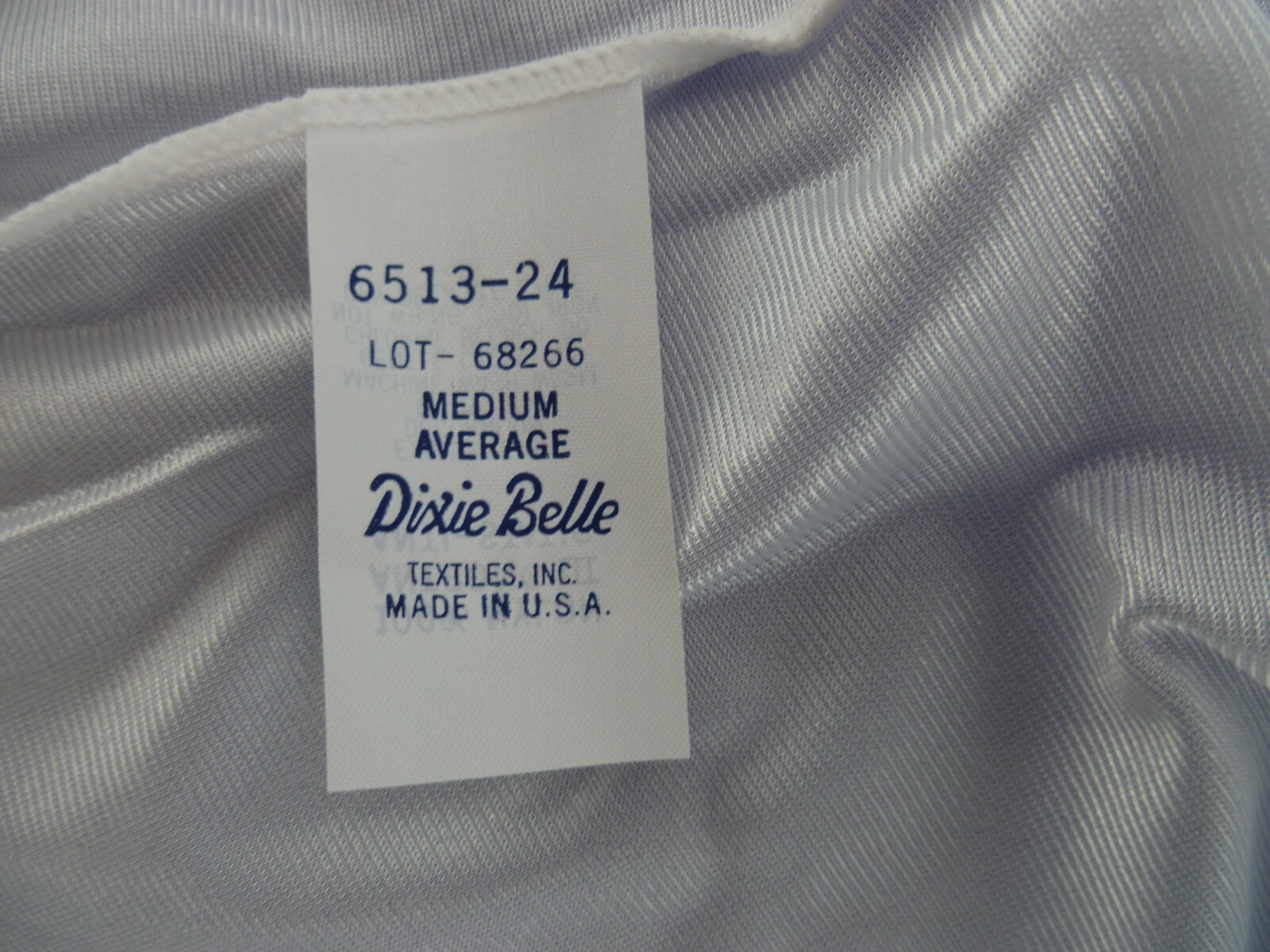 Dixie Belle 27&Prime; Nylon Half Slips, Made In USA (6513)