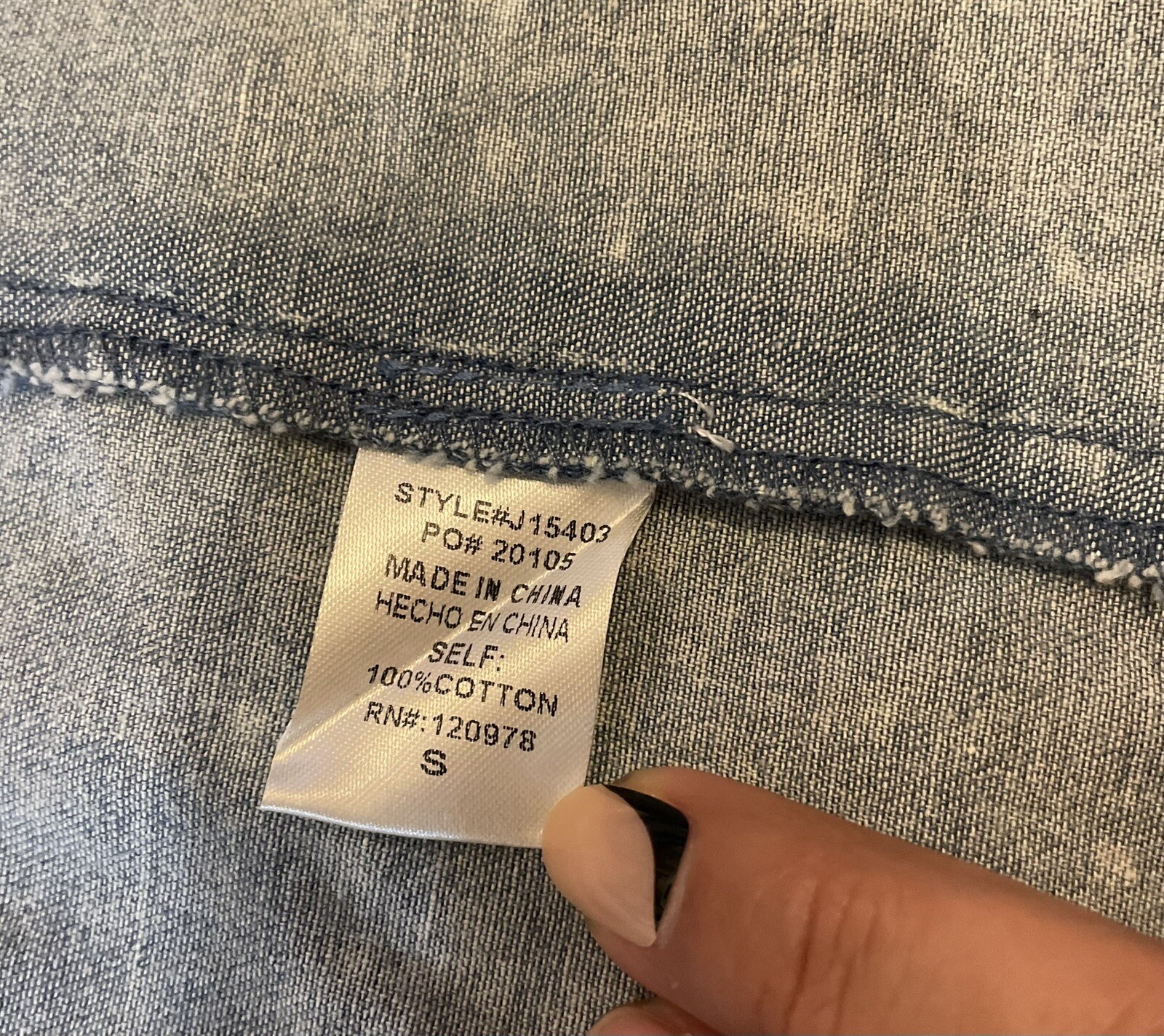 Entro Stretch Denim Stonewashed Blazer Size S Fitted Retro. 80s Fashion.