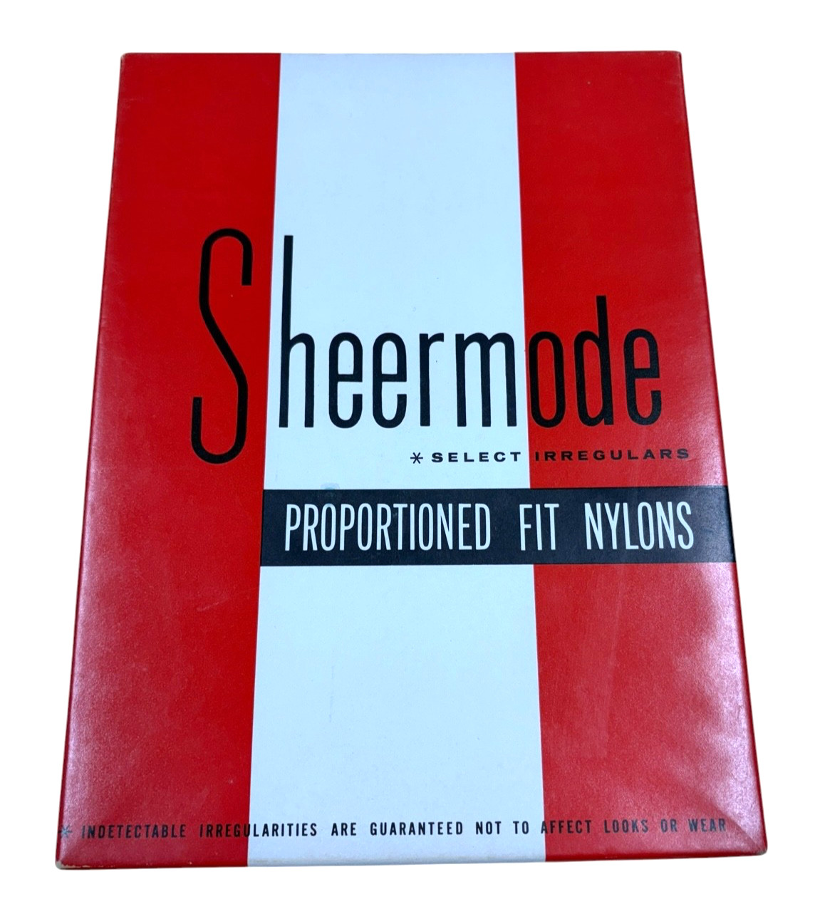 2 Pairs Vintage Sheermode Nylon Stockings 10.5 11 Slim Leg Select Irregulars new