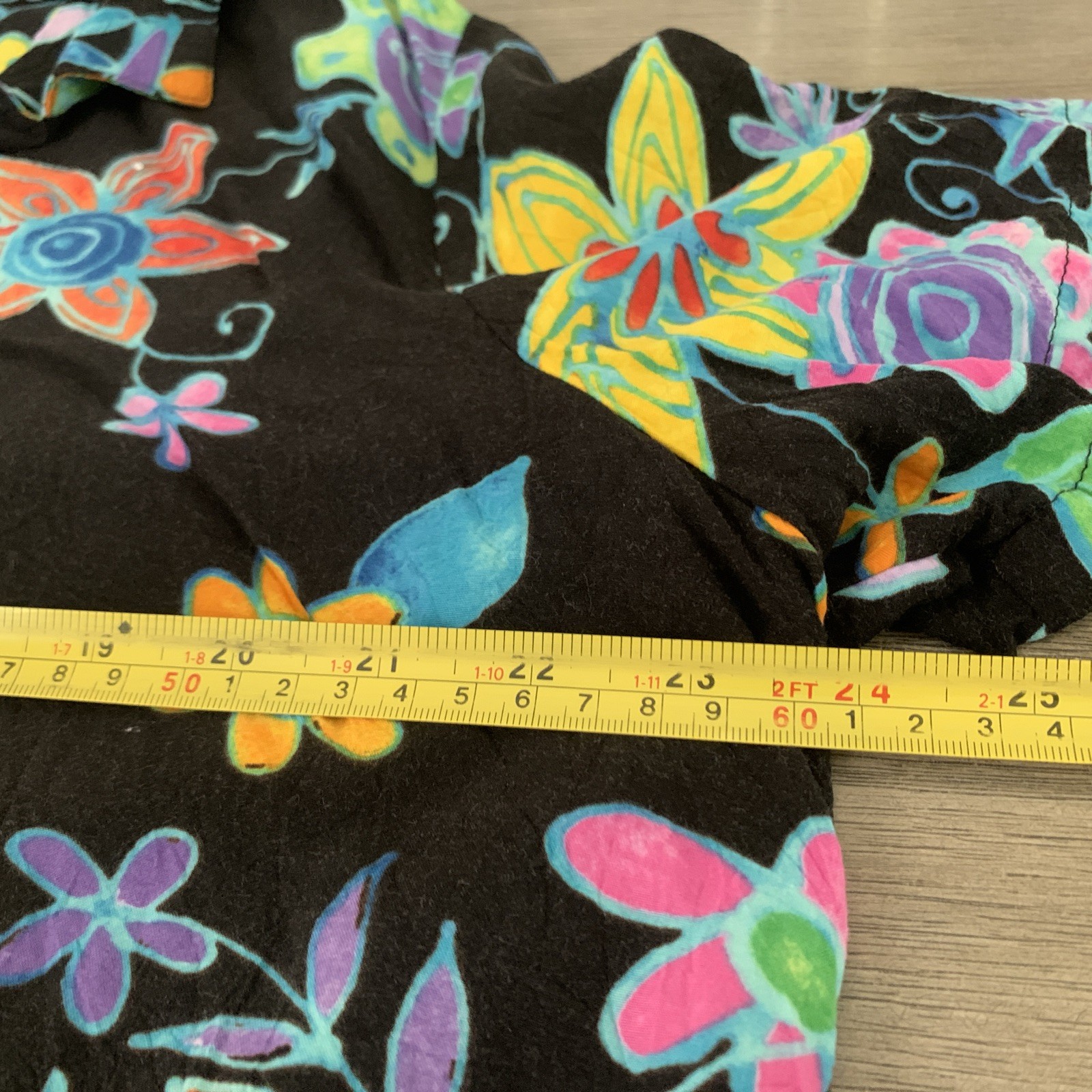 Rare Vintage Jams World 90s Night Bloom Hawaiian Shirt Women’s Floral Sz 2XL