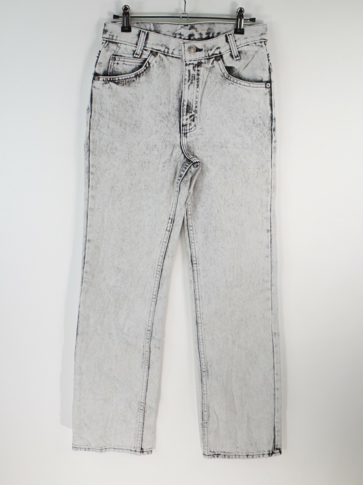 VTG Great Plains Womens Regular Straight Casual Gray Denim Jeans Size 14 28X31