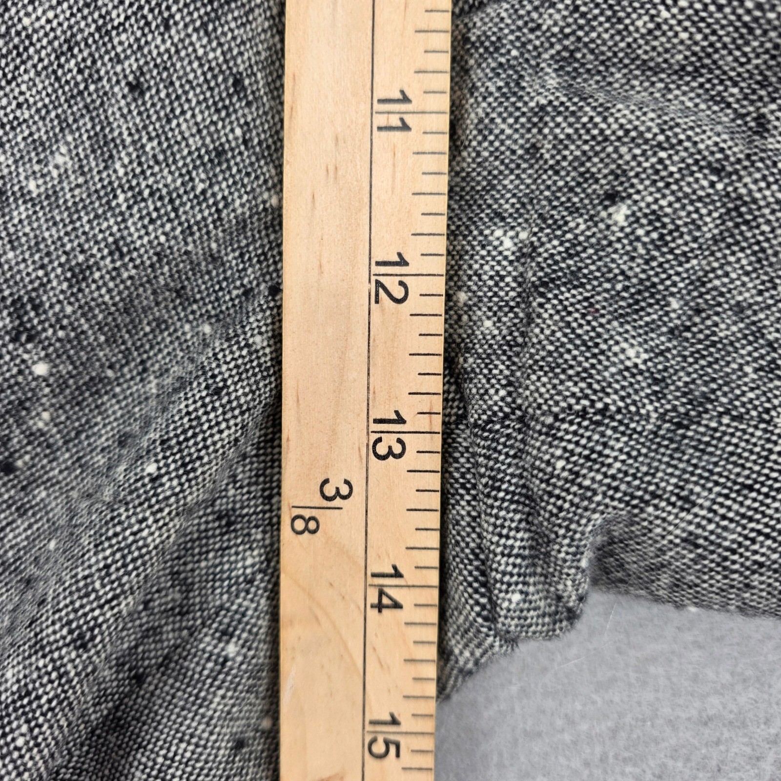 Pendleton Vintage Grey Donegal Tweed Wool Pant Suit Blazer Trousers Size 14 USA