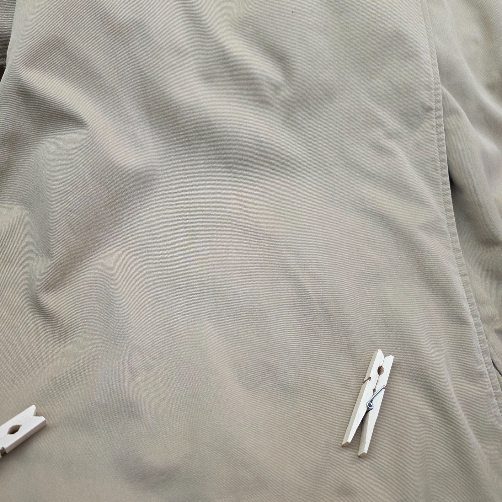 VTG Burberrys Trench Coat Made in England Adult 18X43 Distress READ Burberry