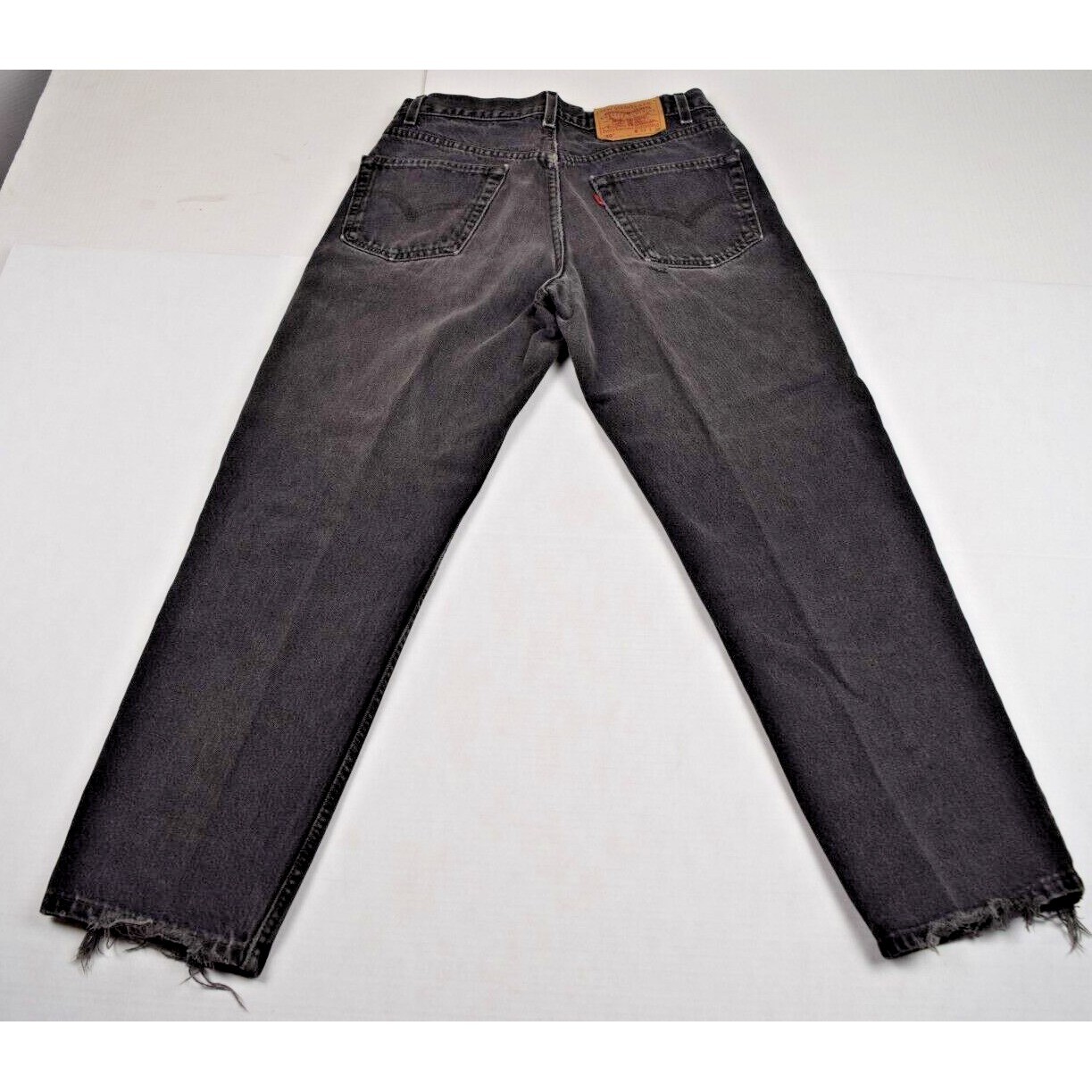 Vintage Levis 550 Jeans Black Relaxed Fit 33X30 1999 Faded Black Made USA