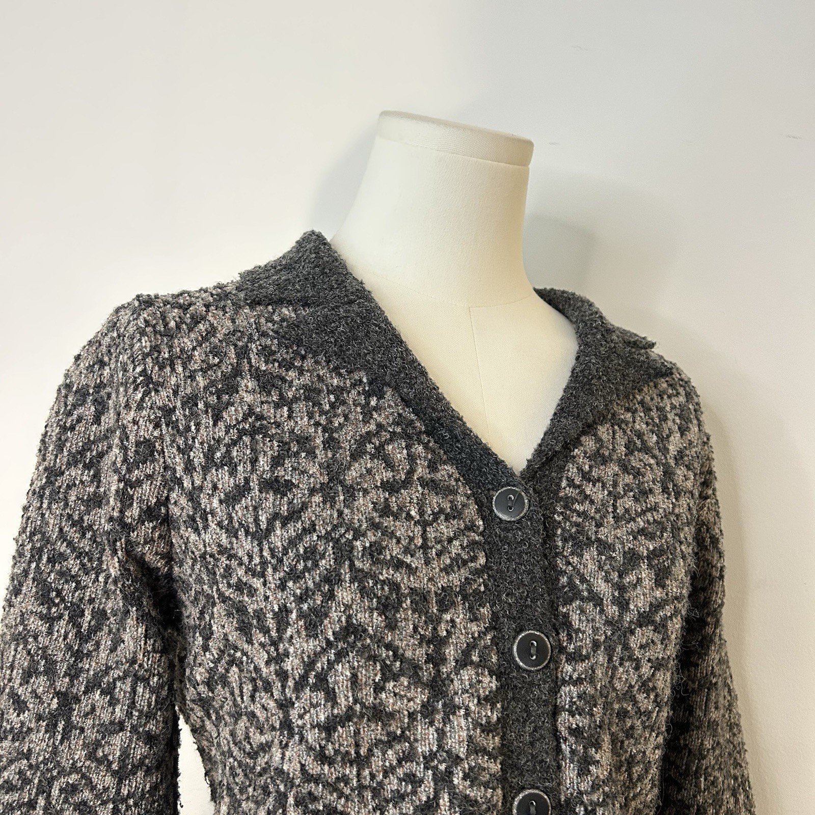 90s Chenille Wool Blend Sweater Phoebe Buffay Fairy Whimisgoth 40 Inch Bust