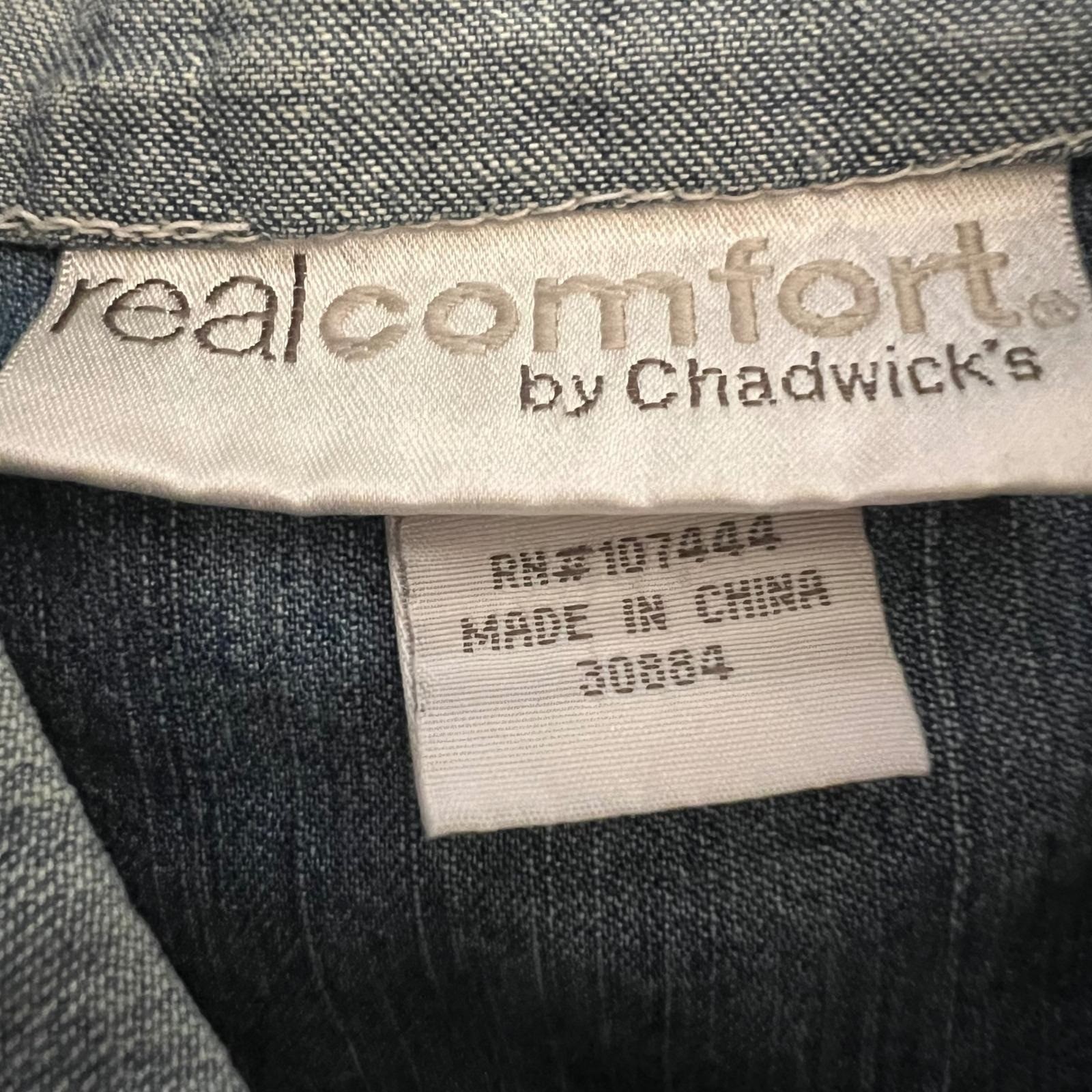 Vintage Chambray Frog Closure Jacket Mandarin Collar Tie Waist Minimalist 16