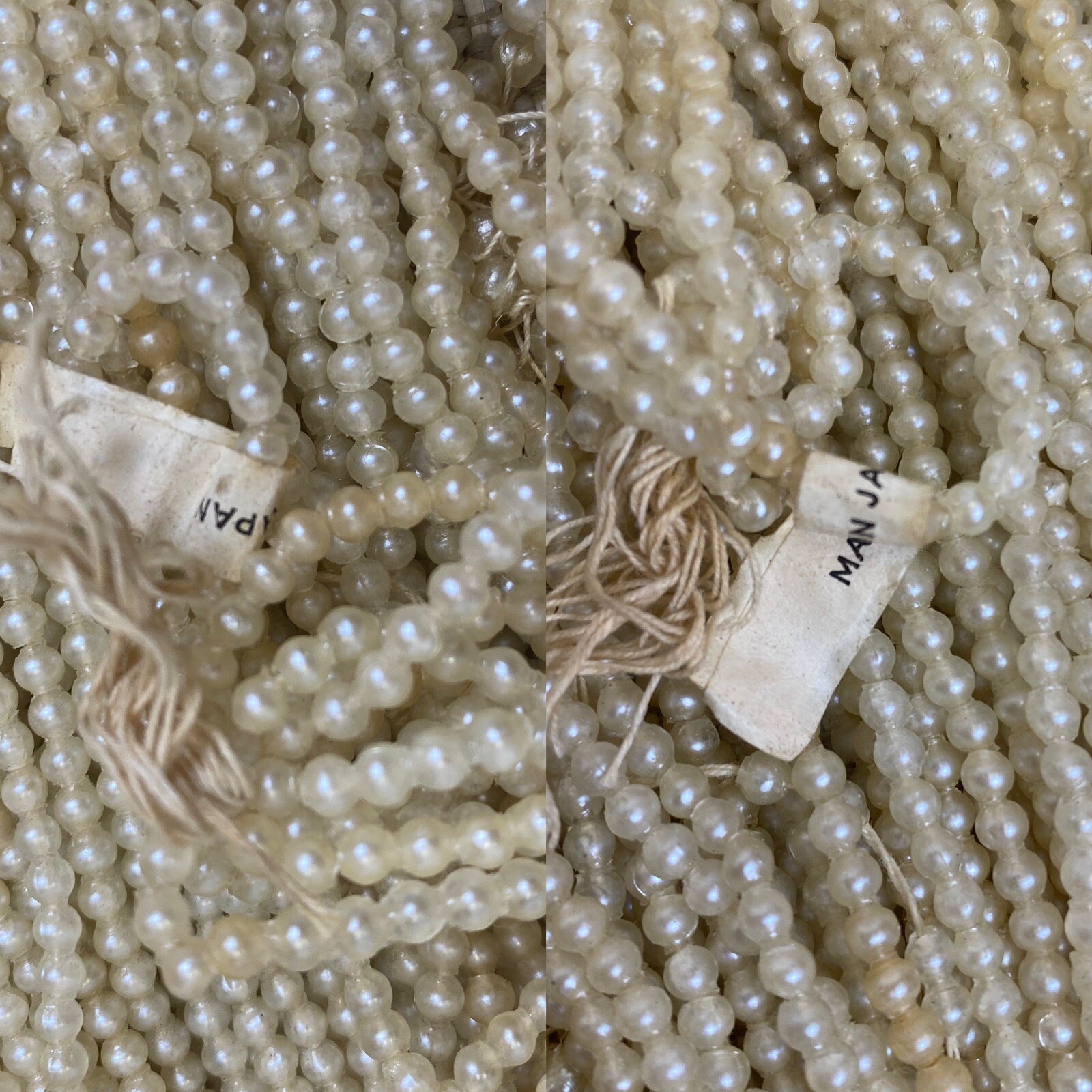 Real Antique 1920s Flapper Wedding Gown Train Headpiece Pearls Rhinestones