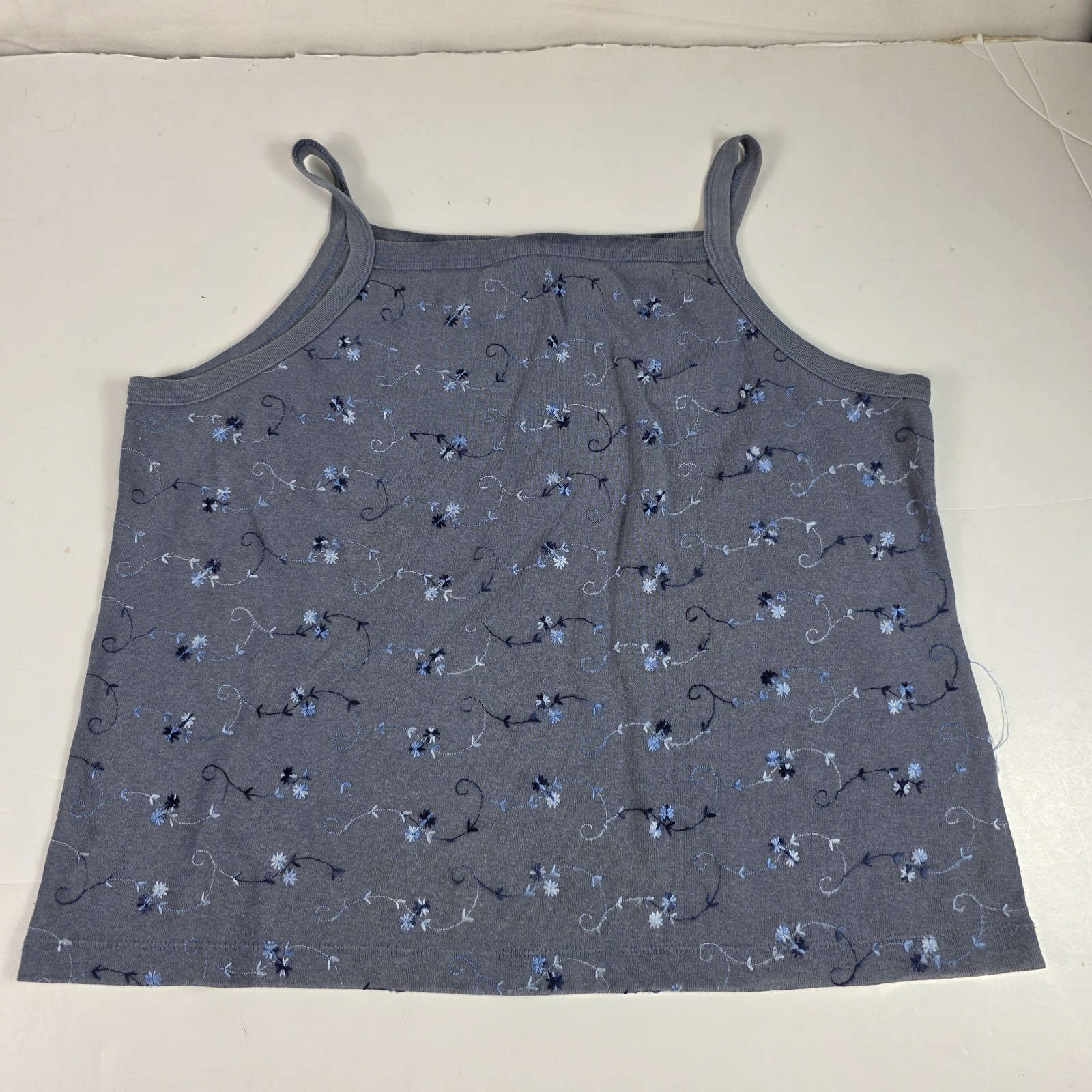 Y2K Vintage Xhilaration Camisole Tank Top 22W 24W Floral Coquette Fairy Cottage