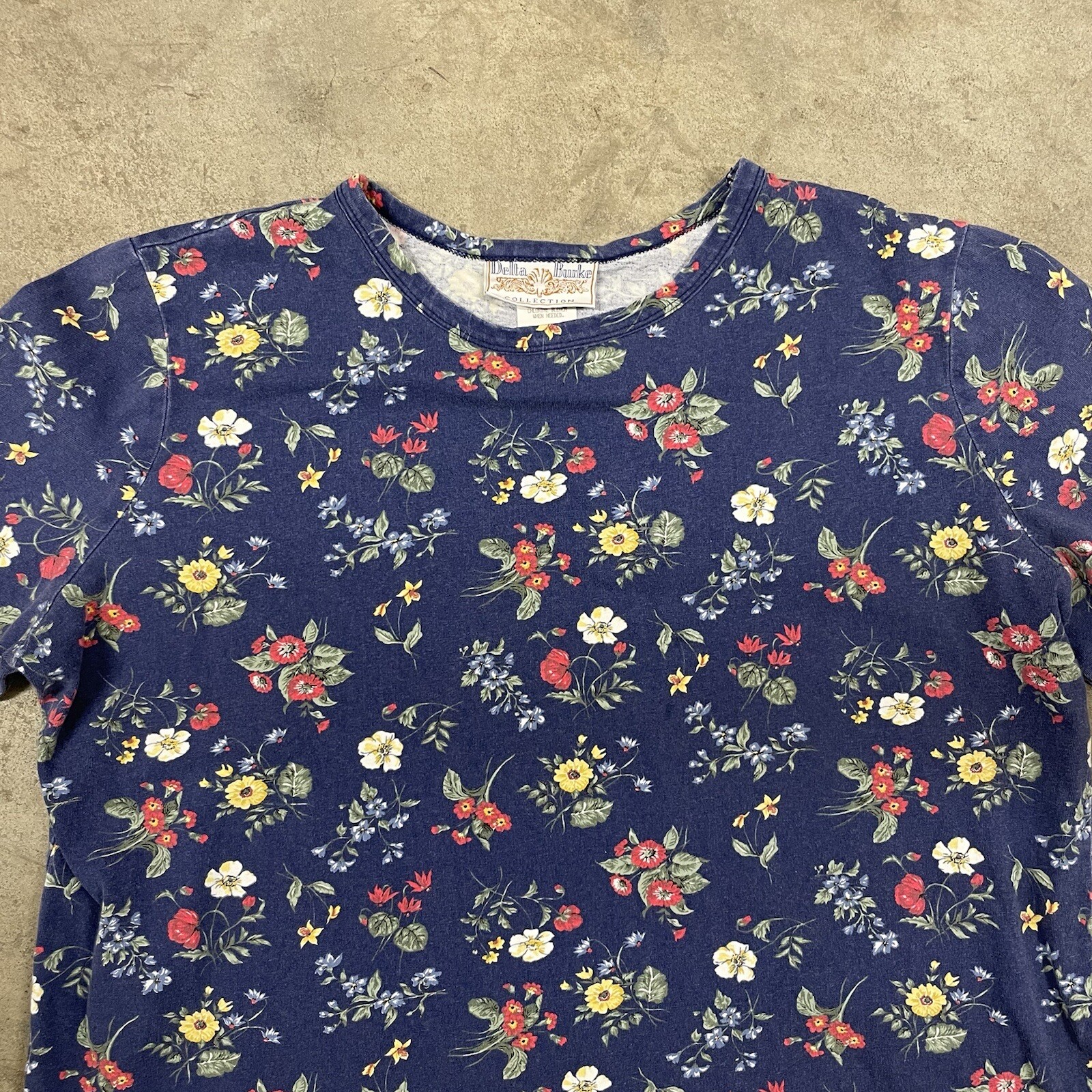Vintage Delta Burke Collection Made In USA 100% Cotton Size 18W