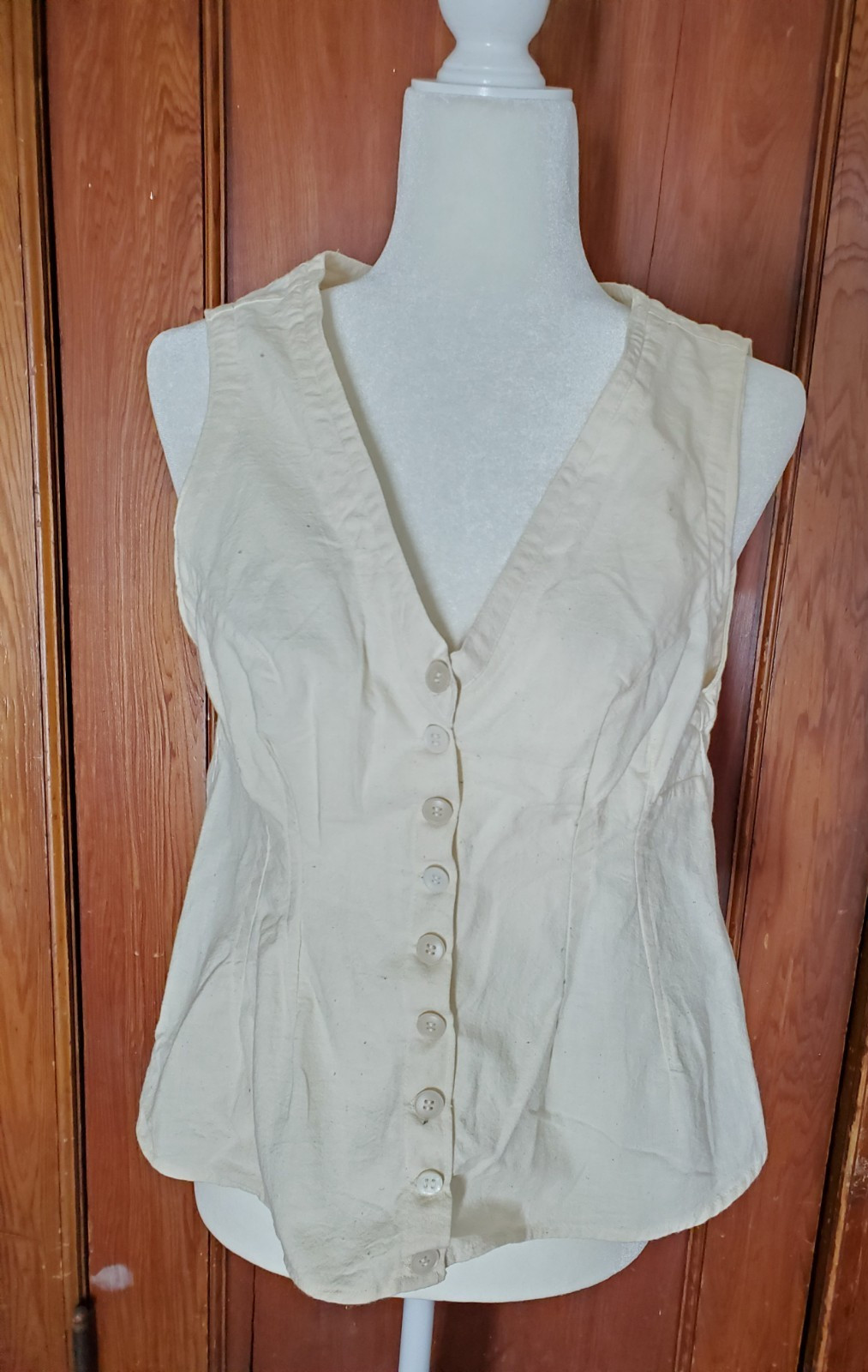 Women&rsquo;s Antique Clothing 1900s HANDMADE COTTON MUSLIN? CAMISOLE UNDERGARMENT