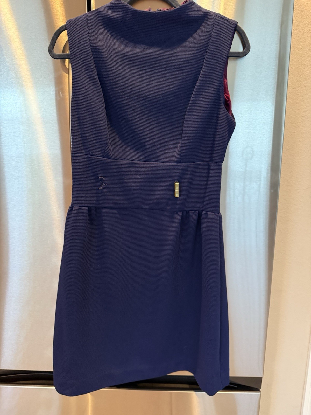 ILGWU Vintage Sheath Dress Blue Sleeveless Original Women&rsquo;s Regular Size BCJA