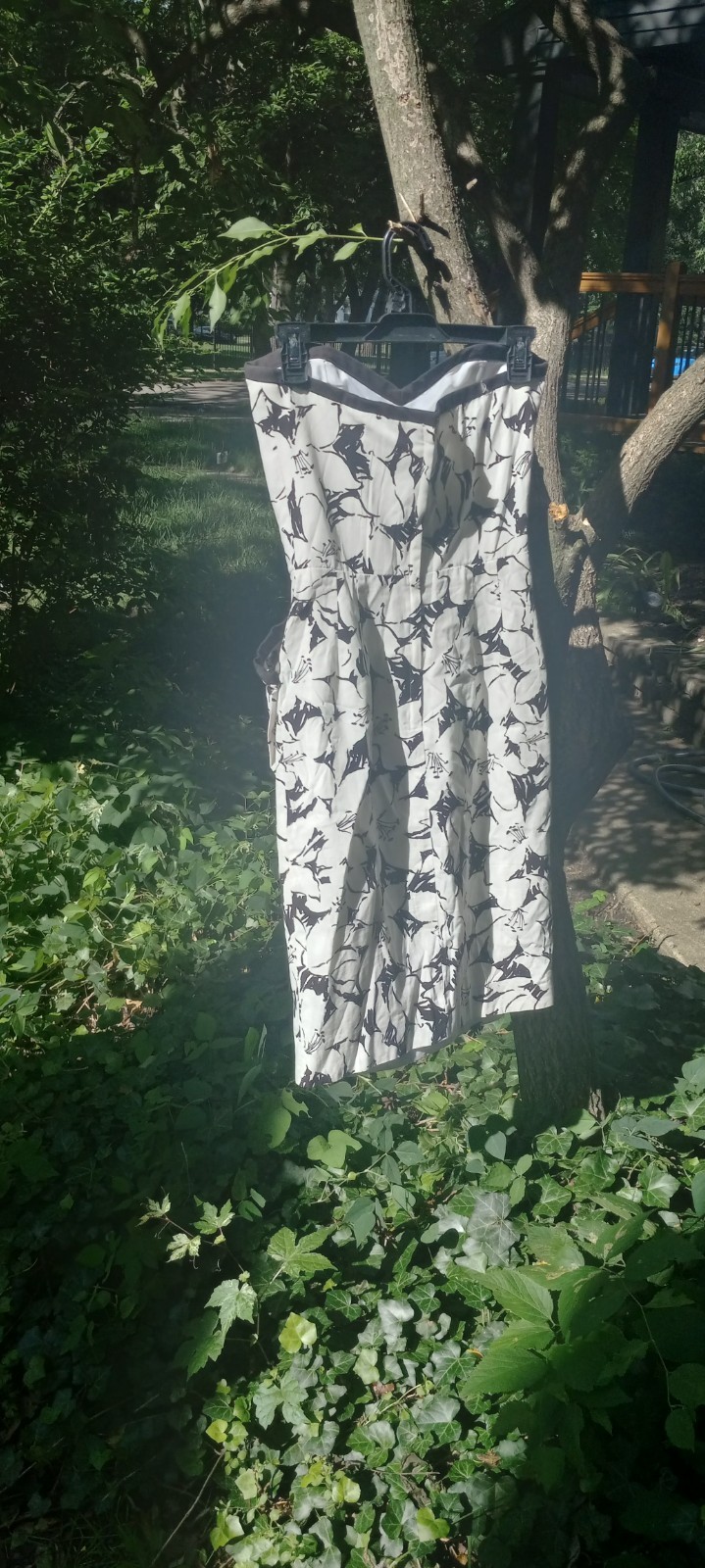 Vintage Victor Costa for Saks Fifth Avenue Strapless Dress. Sz. 6 Exquisite