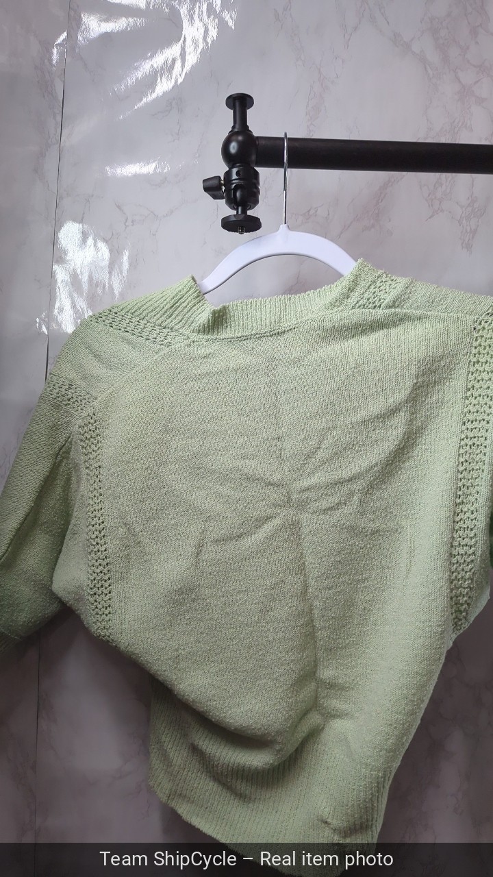Vintage 1950s Lofties Sea Foam Green 3 Piece Knit Skirt Set Med Lg G2U