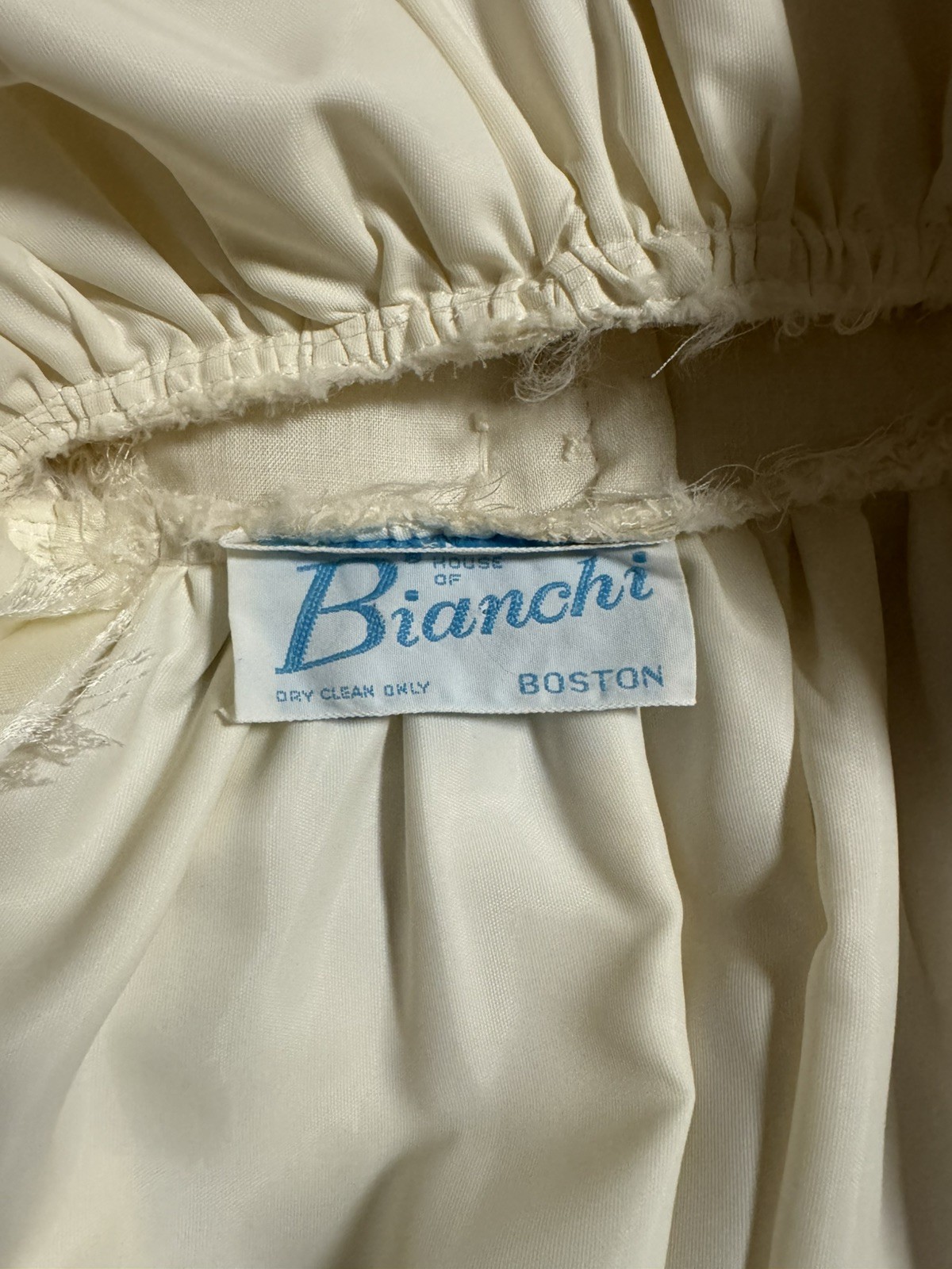Vintage House of Bianchi Wedding Dress