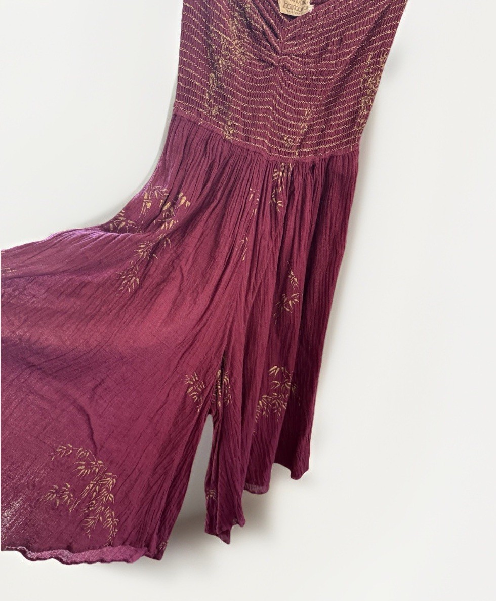 ORIGINAL Vintage Barbara Barbara California Strapless Palazzo Size XS/S 70s/80’s