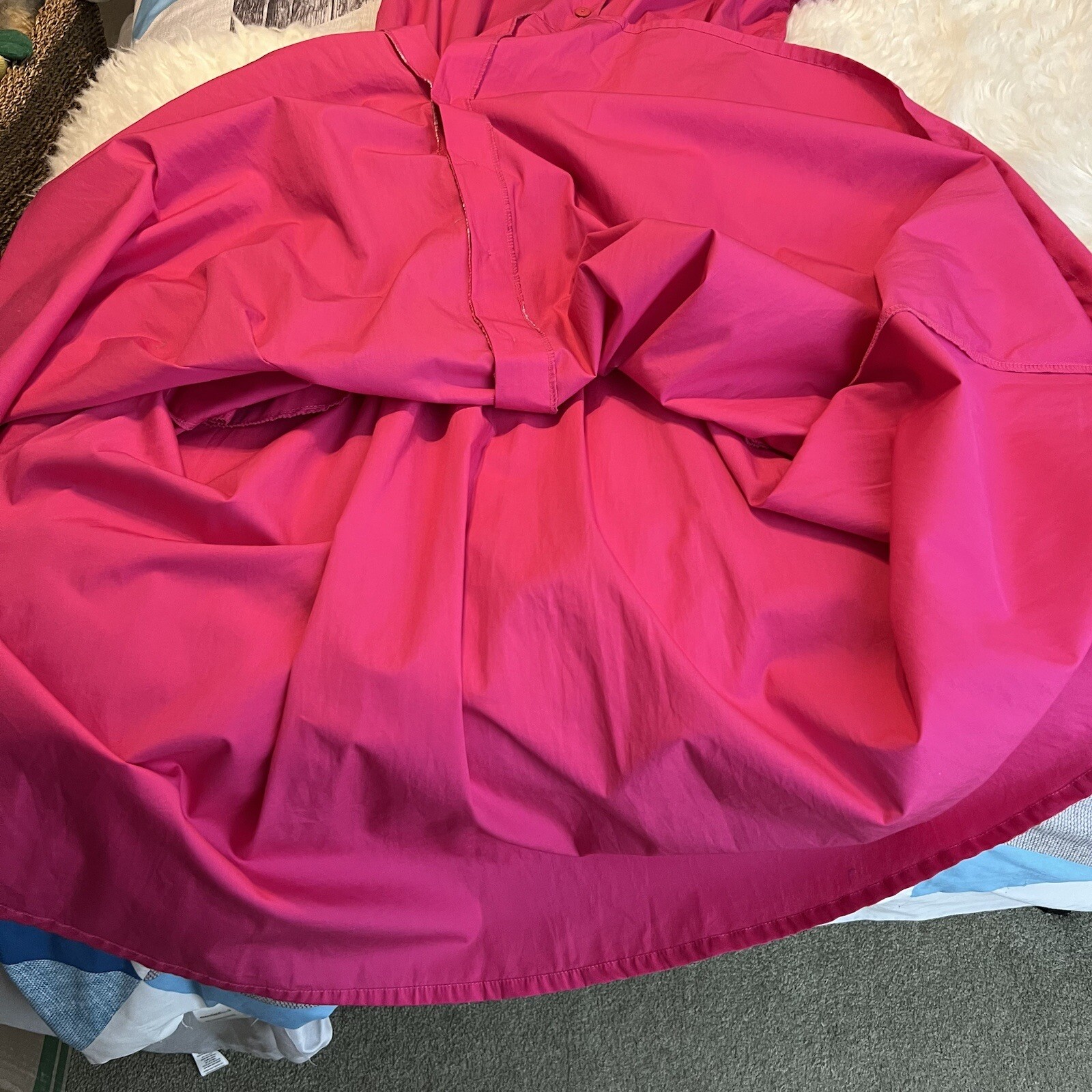 Vintage Deadstock Gloria Vanderbilt Activewear Pink Dress Woman’s size XL Cotton