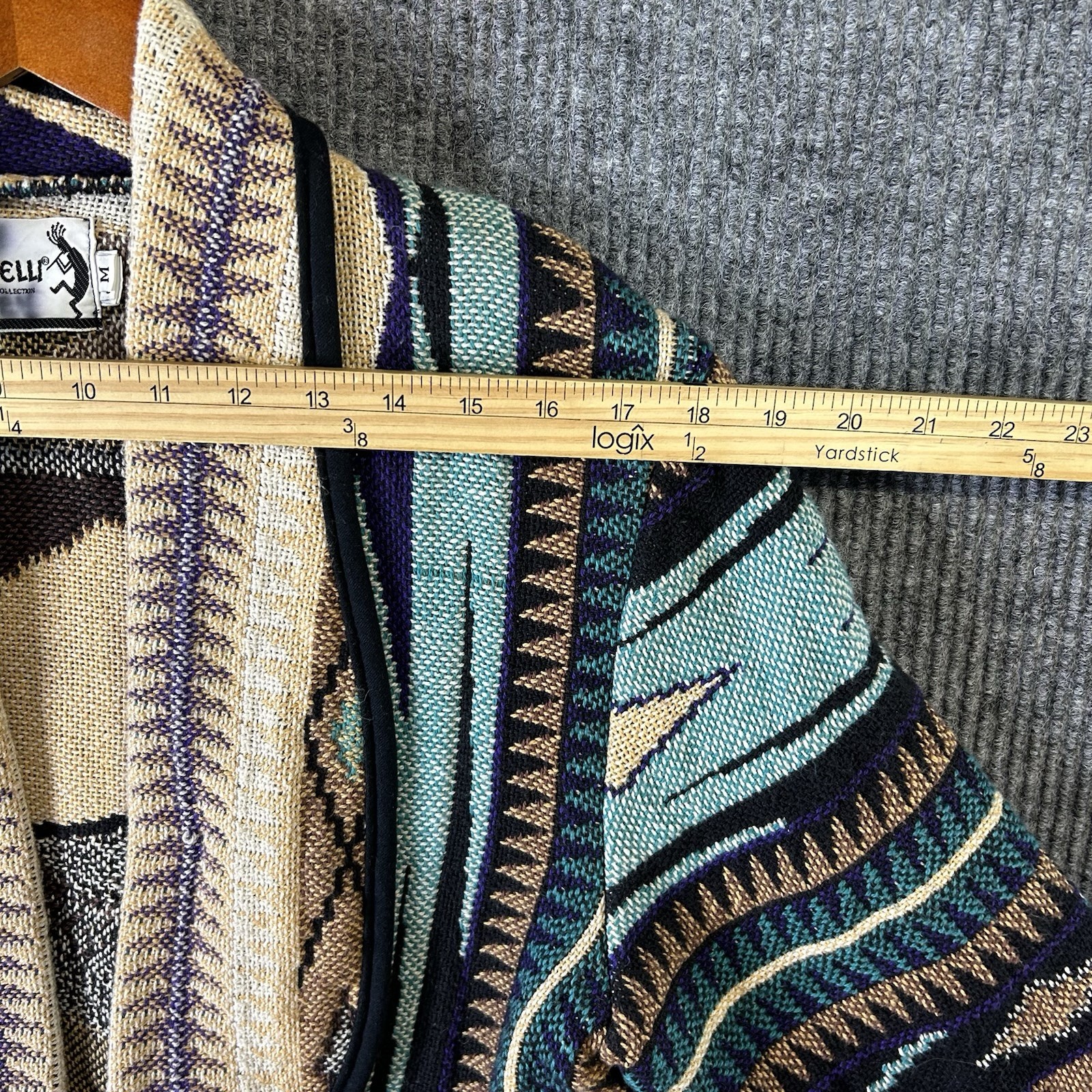 Vintage Western Cardigan Women’s Medium Southwestern Kokopelli Sweater