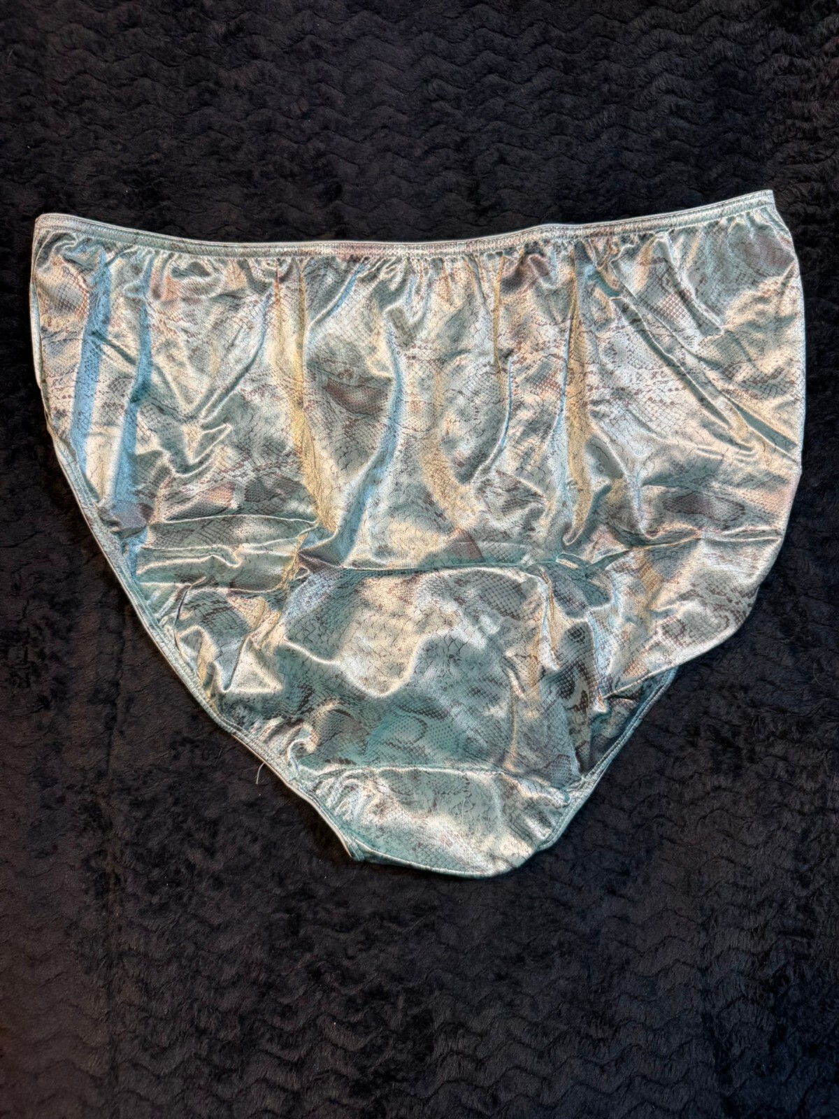 NWT VINTAGE AVENUE BODY 26/28 3XL/4XL SATIN NYLON SECOND SKIN SNAKESKIN