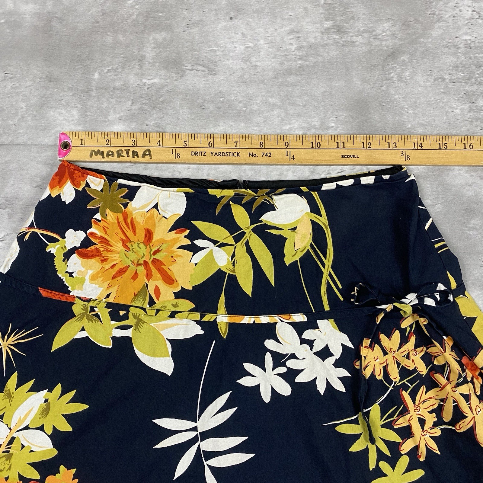vintage MIX NOUVEAU A line skirt y2k 2000s floral flowers